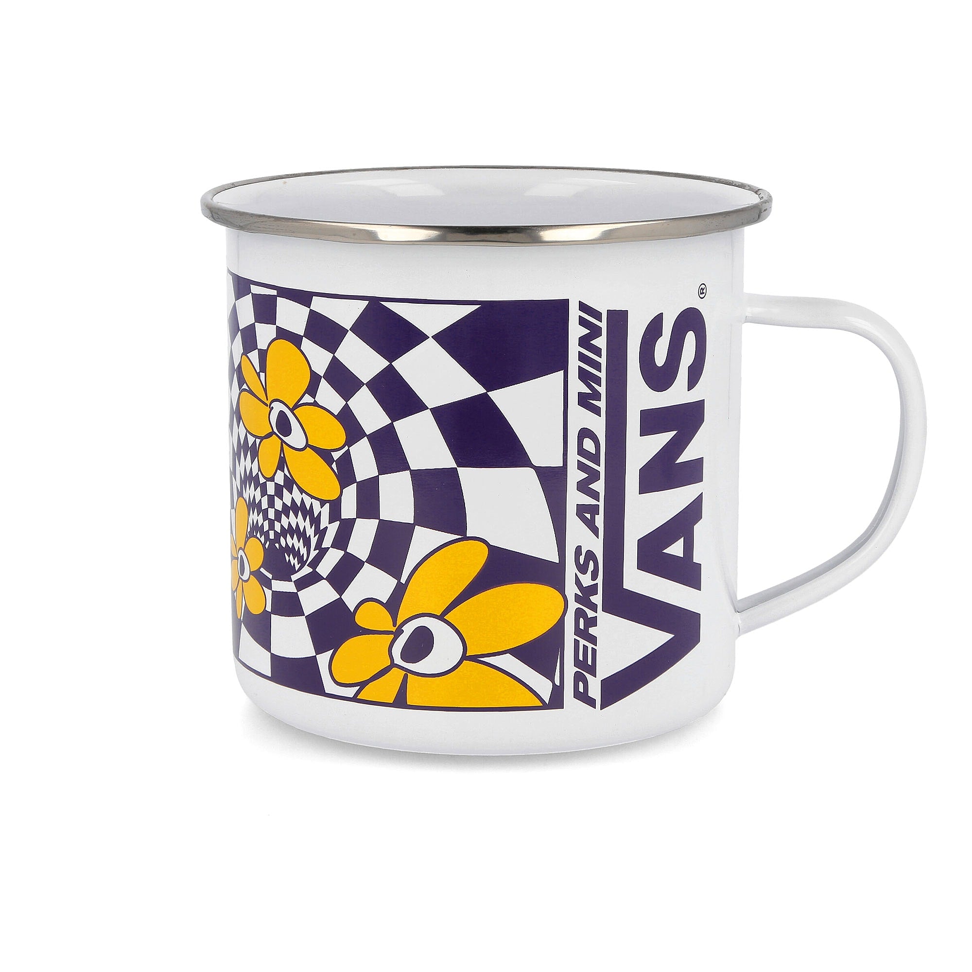 Vans PAM x Vans Spiral Checker Camp Cup White Mugs & Bottles VN0A7SOWWHT1 | Overkill
