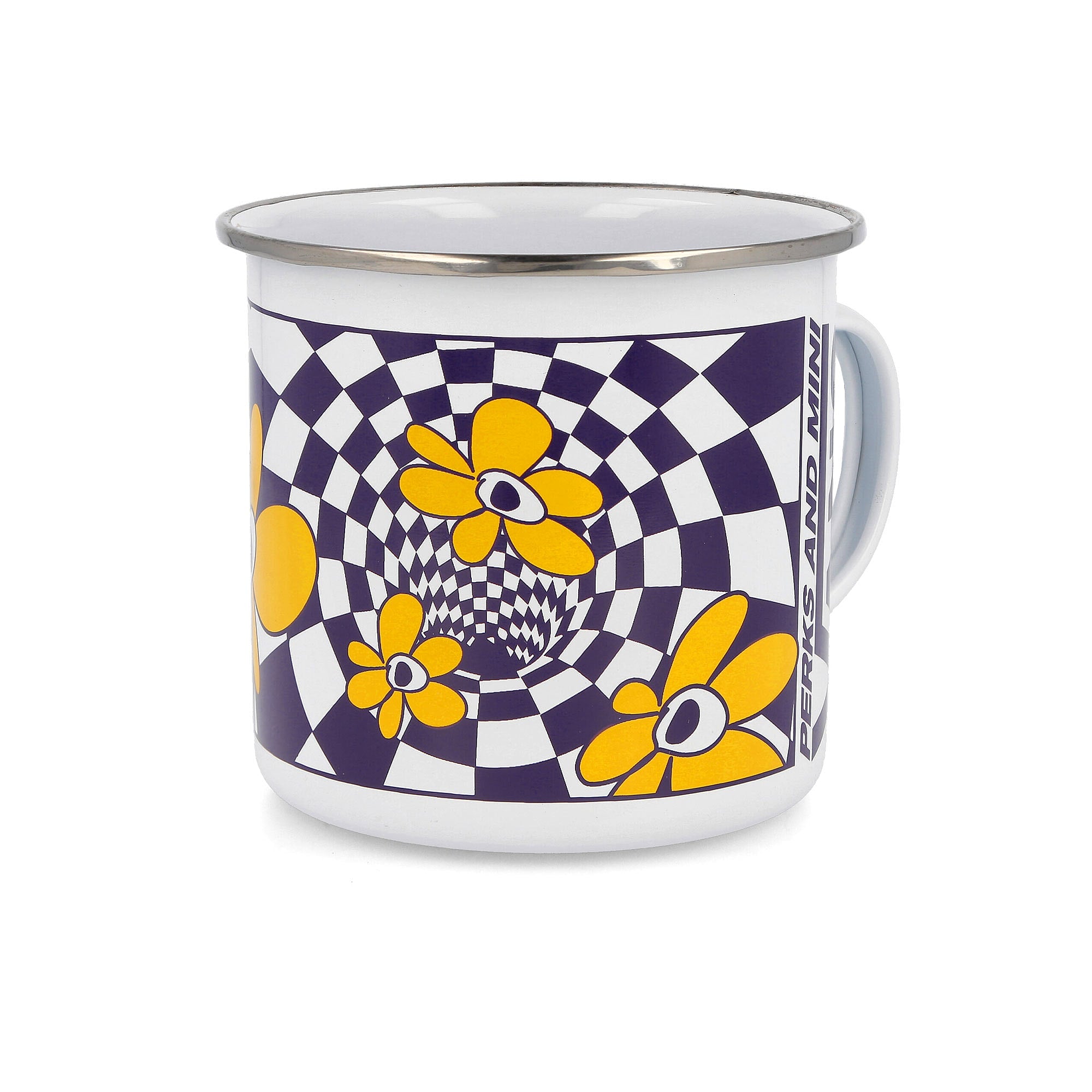 Vans PAM x Vans Spiral Checker Camp Cup White Mugs & Bottles Close-up | Overkill