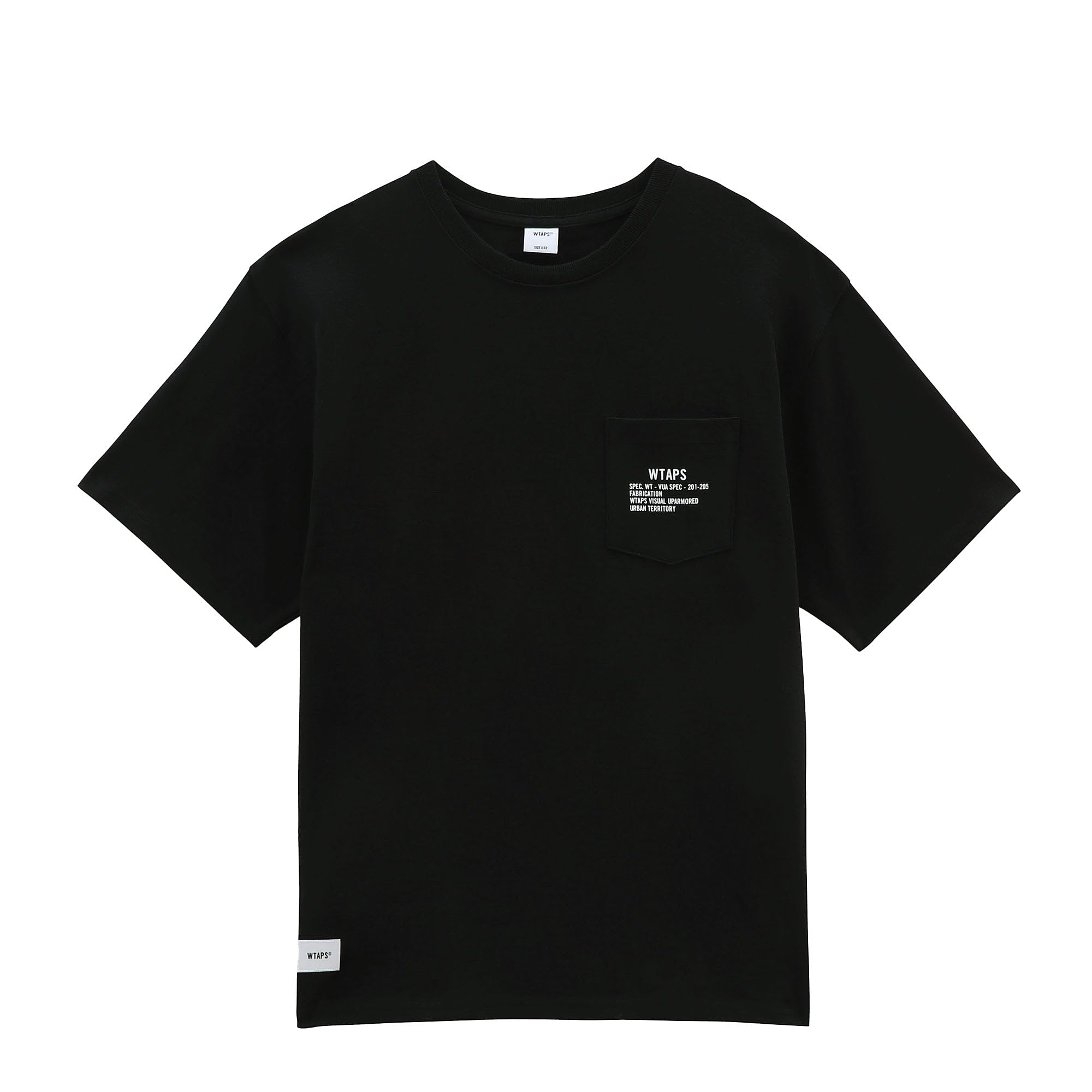 Vans WTAPS x Vans SS T-Shirt Black T-Shirts VN0A7SPRBLK | Overkill
