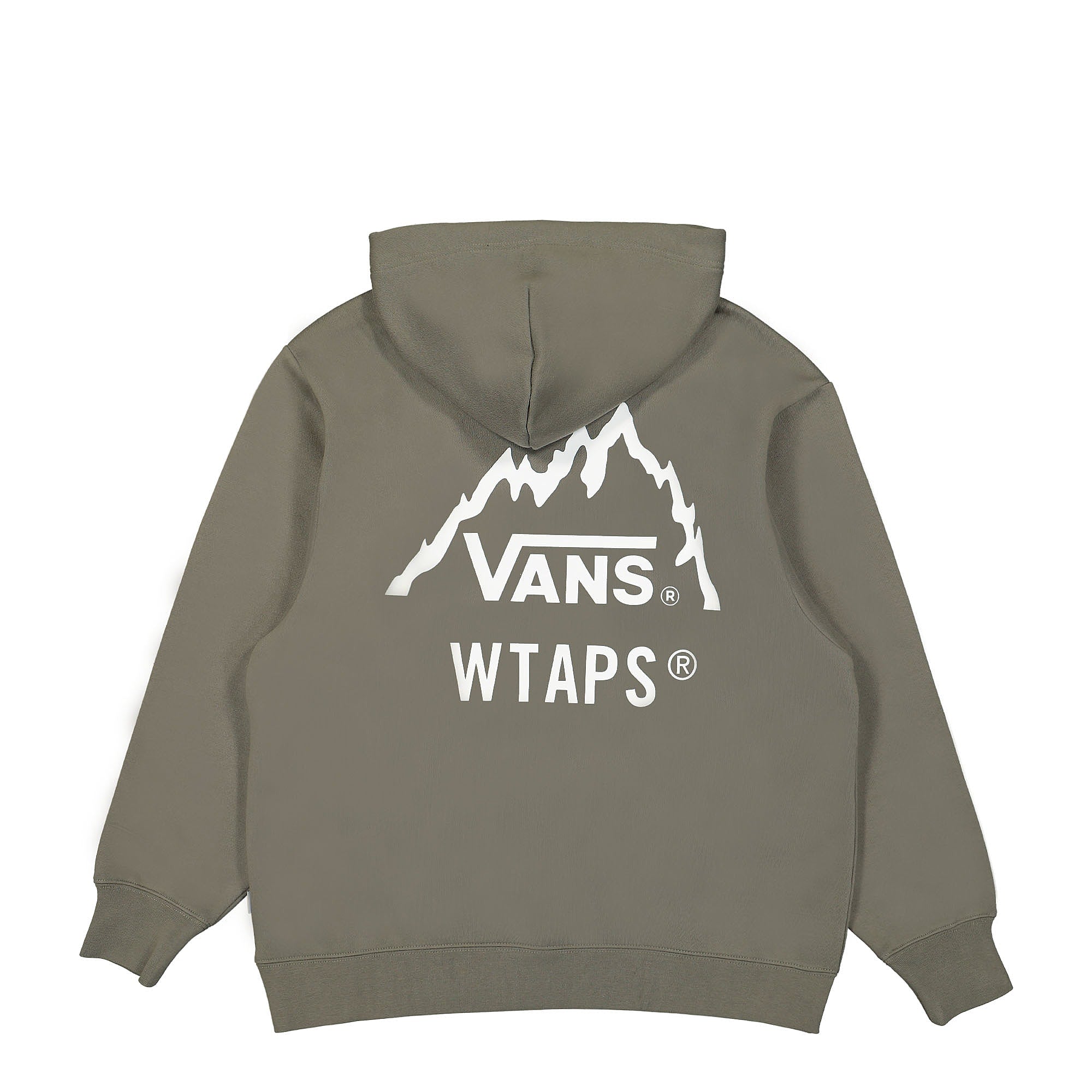 Vans WTAPS x Vans PO Hoodie Smokey Olive Hoodies Close-up | Overkill