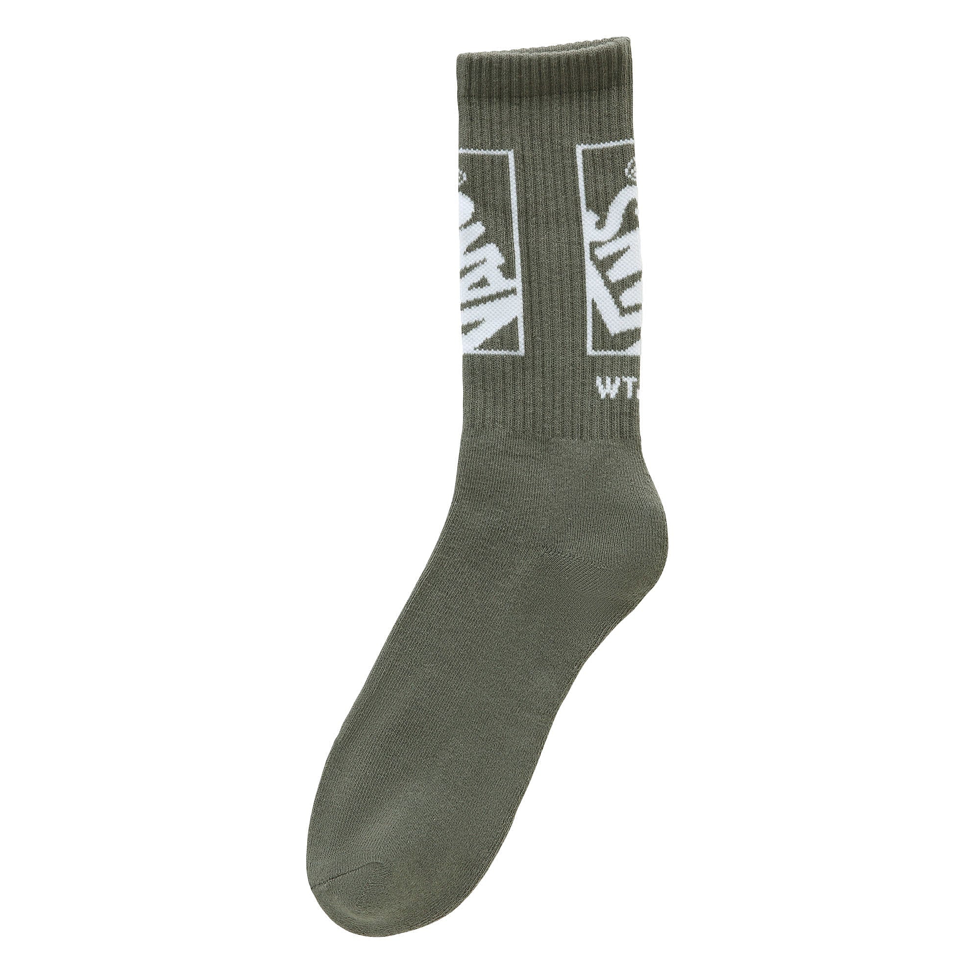 Vans WTAPS x Vans Crew Socks VN0A7SPUYLS1 Socks Smokey Olive | Overkill