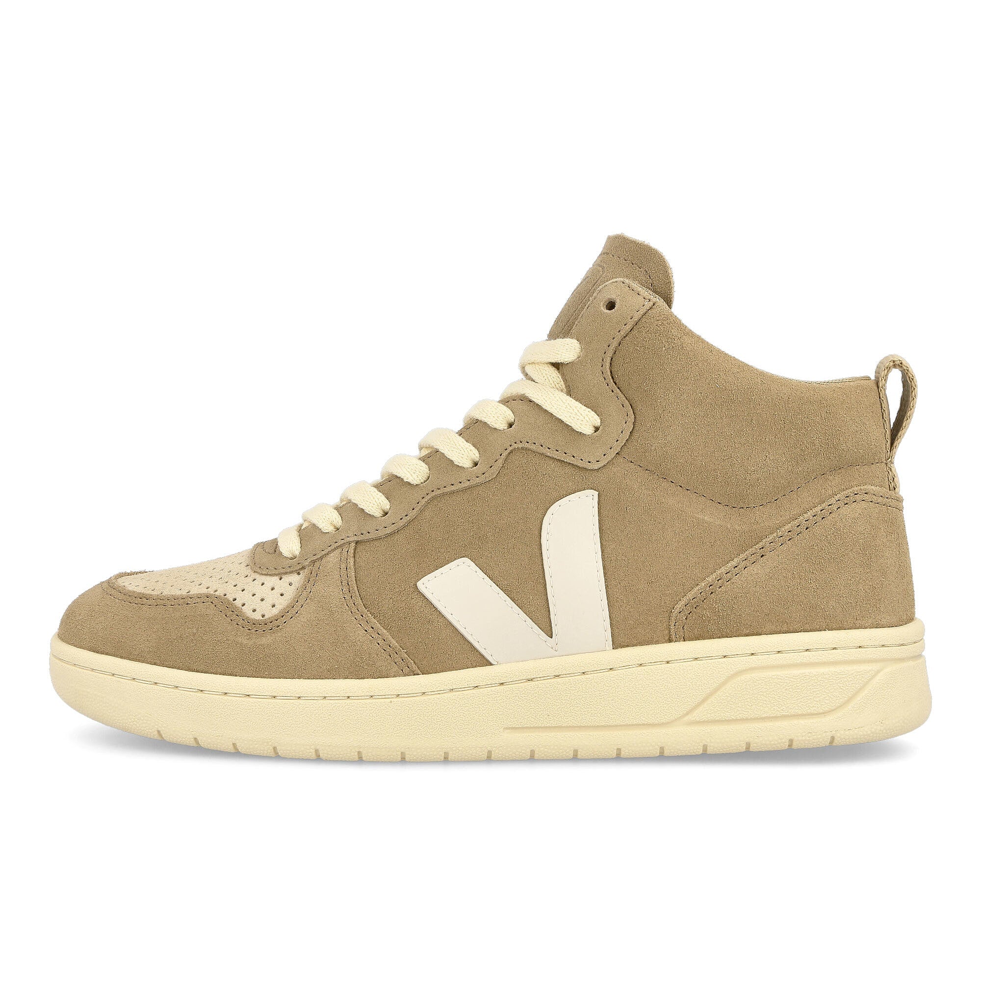 Veja v-15 suede Brown / Beige Sneakers VQ0302912B | Overkill