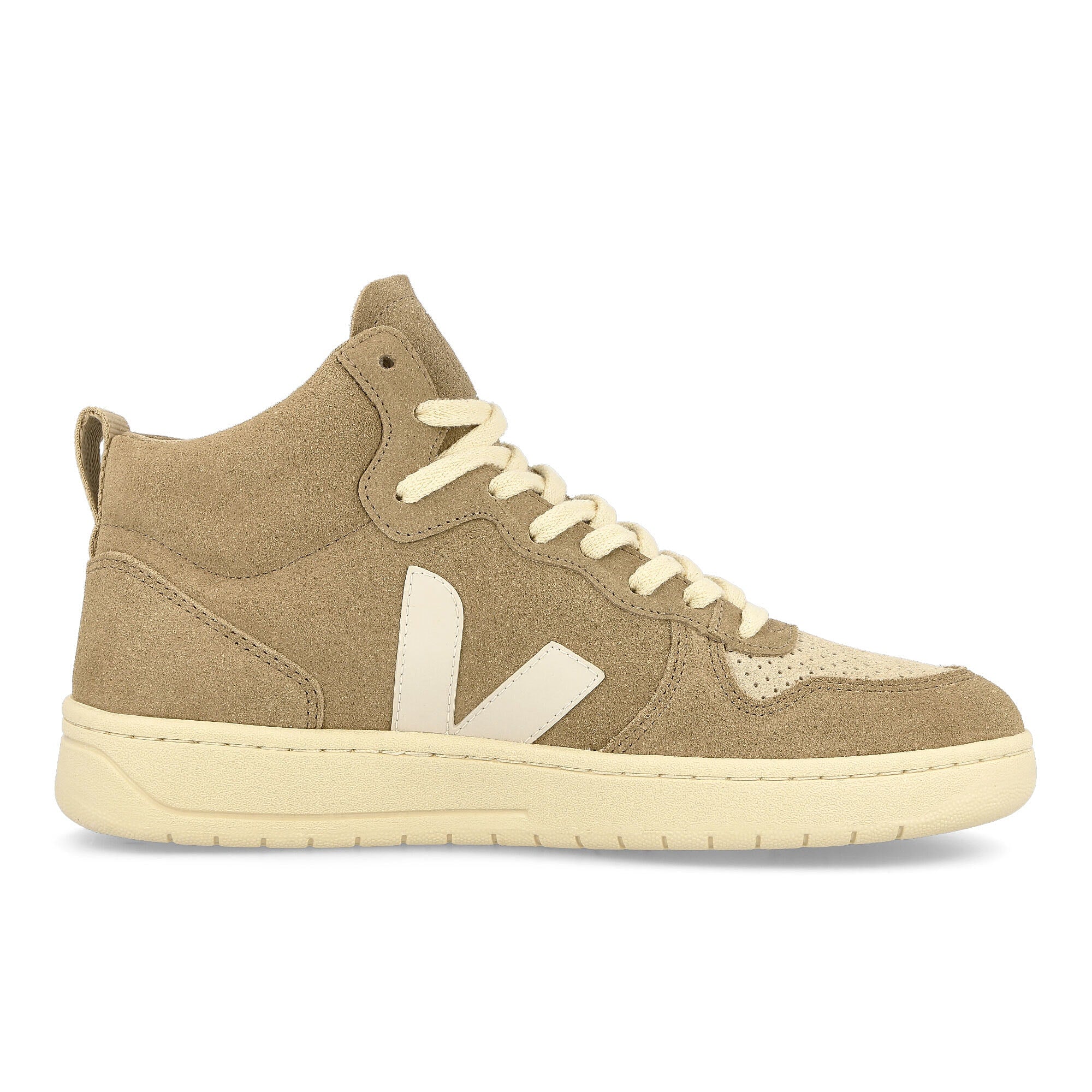 Veja v-15 suede Brown / Beige Sneakers Silhouette | Overkill