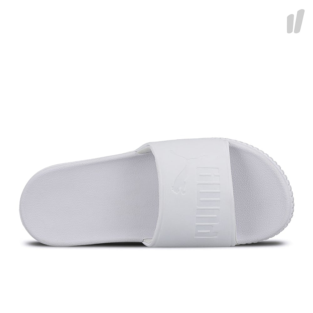 Puma wmns platform slide bold Puma White - Puma White Slides, Sandals & Slippers Silhouette | Overkill