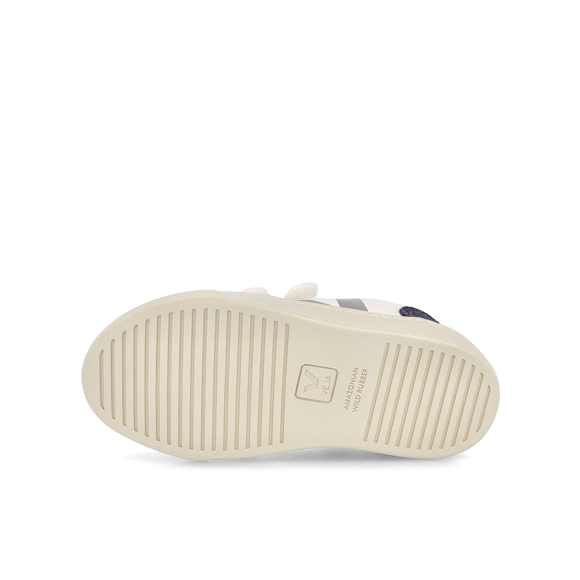 Veja small v-12 velcro chromefree leather Extra White-Multico Nautico Low Top Sneakers Detail View 1 | Overkill