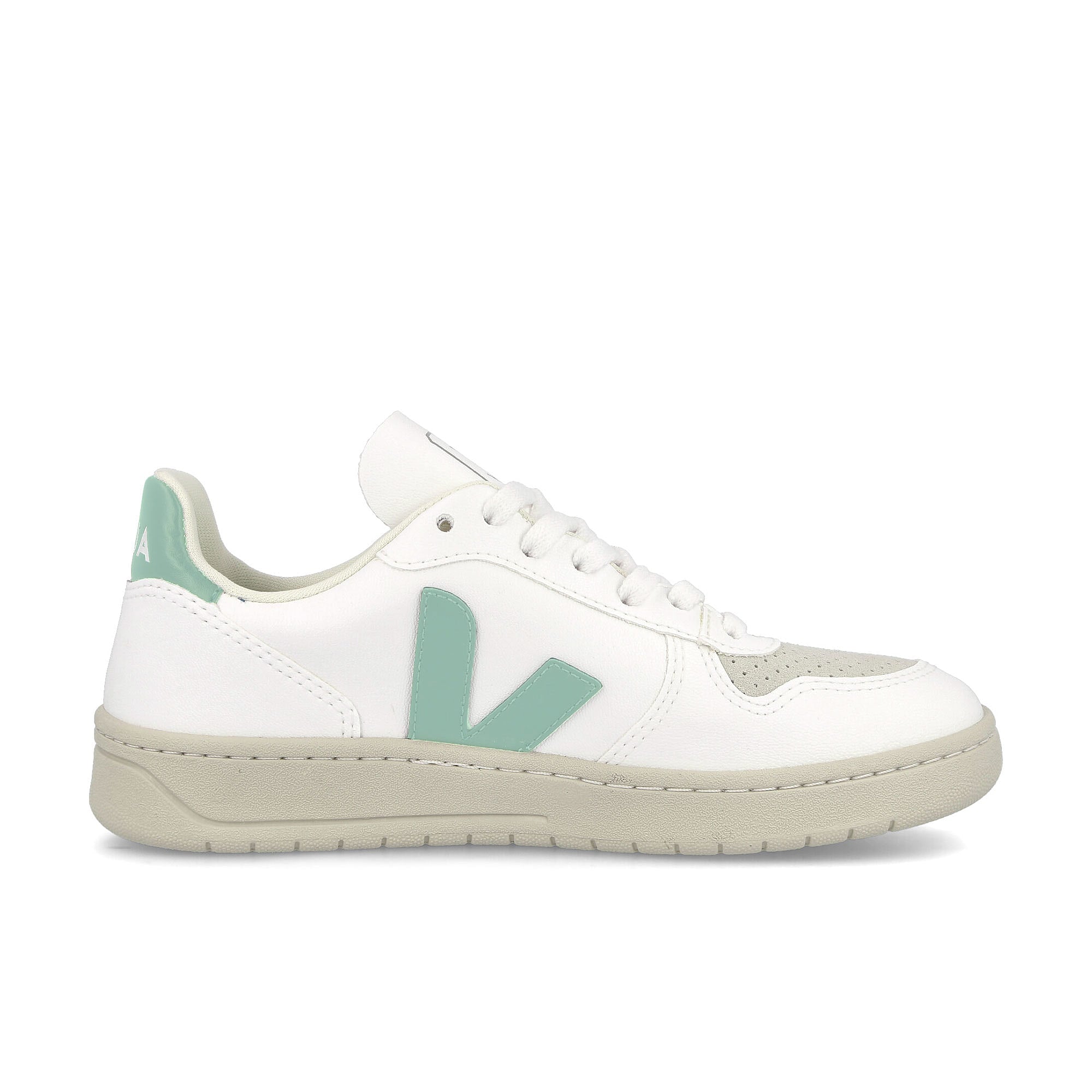 Veja wmns v-10 cwl White Matcha Sneakers Silhouette | Overkill