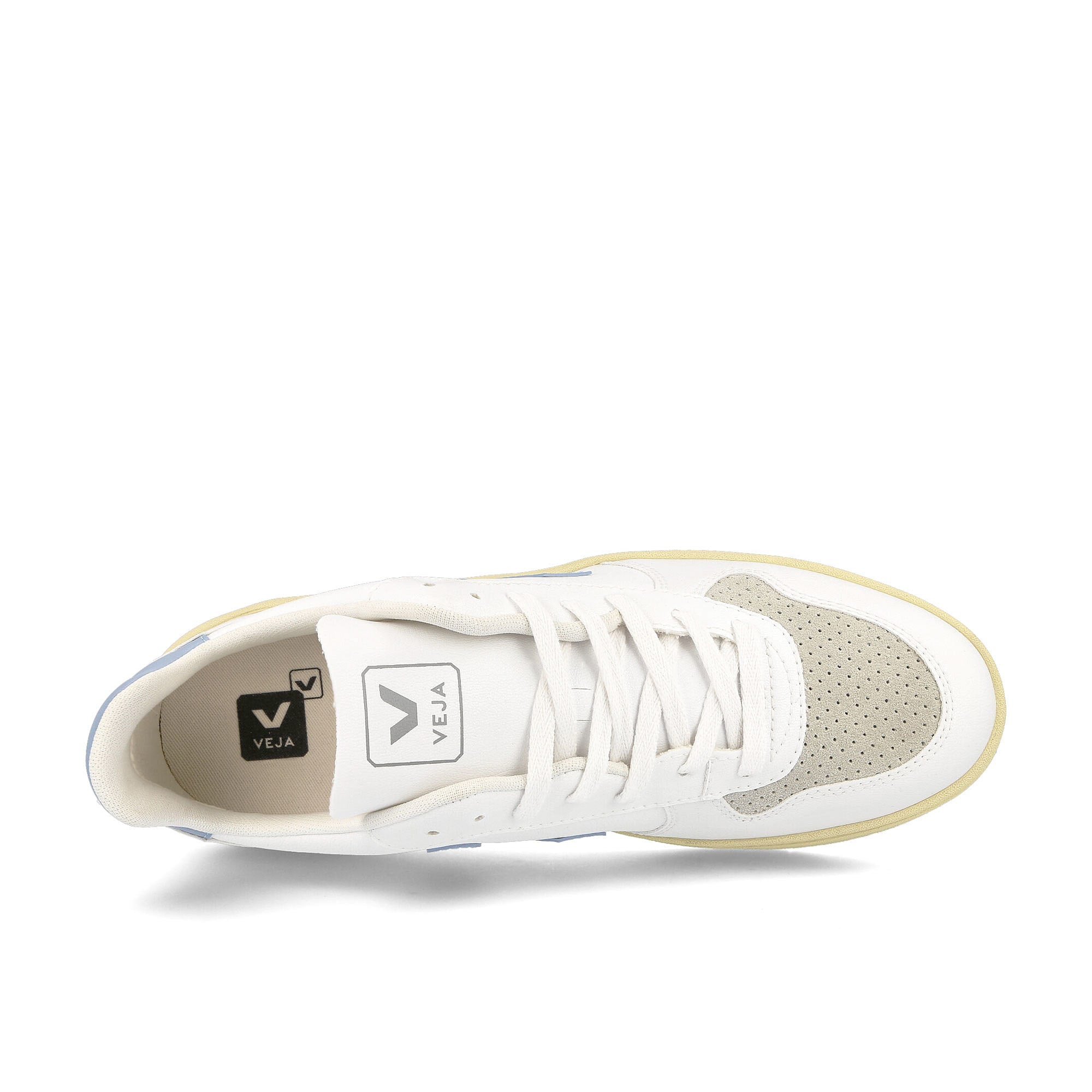 Veja wmns v-10 cwl White-Steel-Butter Low Top Sneakers Detailfoto | Overkill