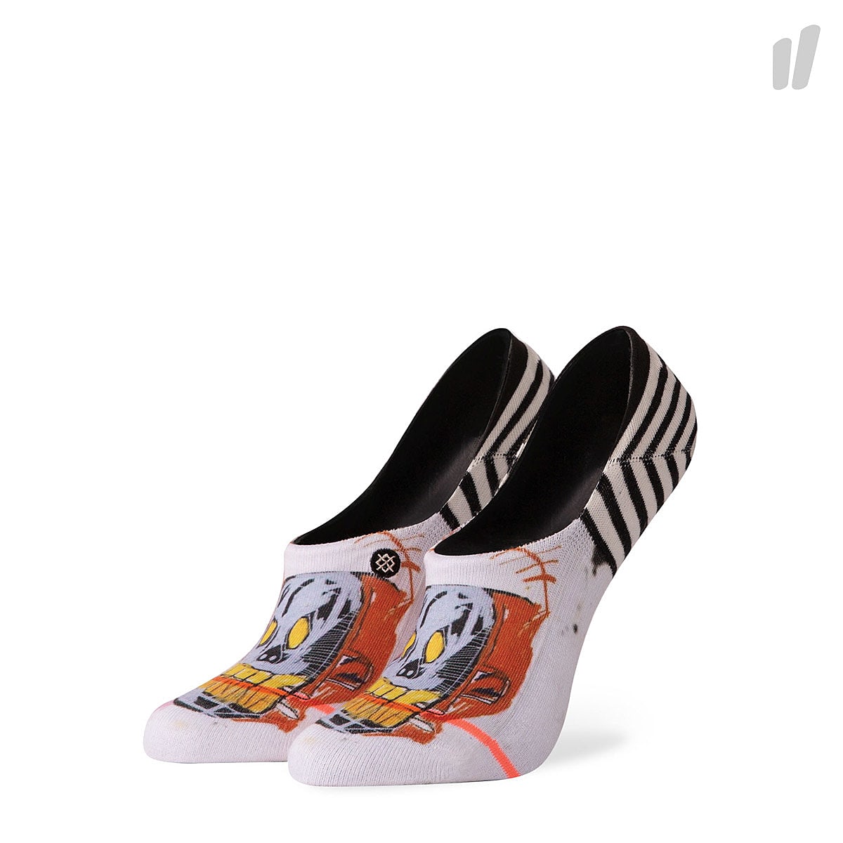 Stance Wmns Mr. Roboto Invisible Socks Off White Socks W115C18MRR-OFW | Overkill