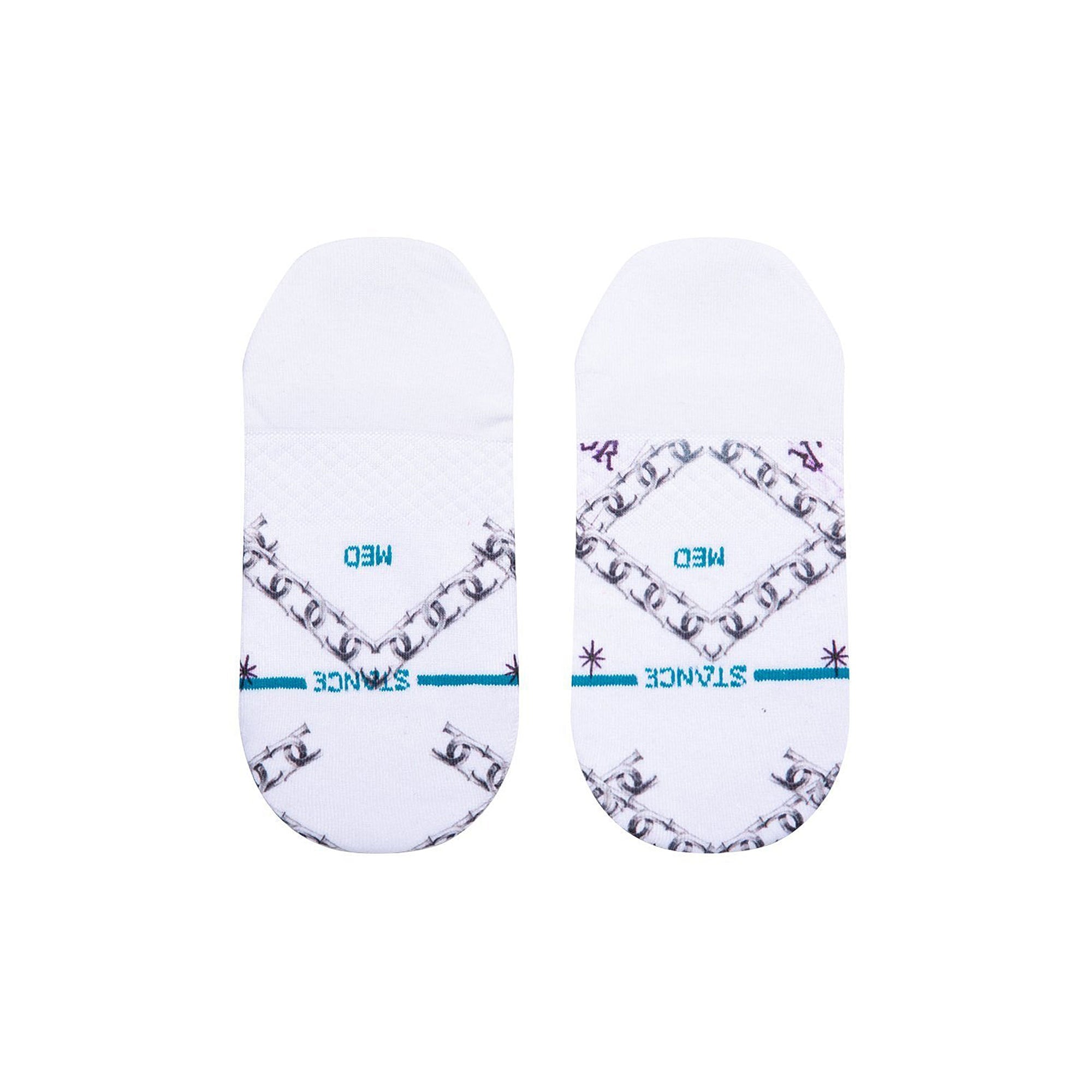 Stance Wmns Amour Socks White Socks Material | Overkill