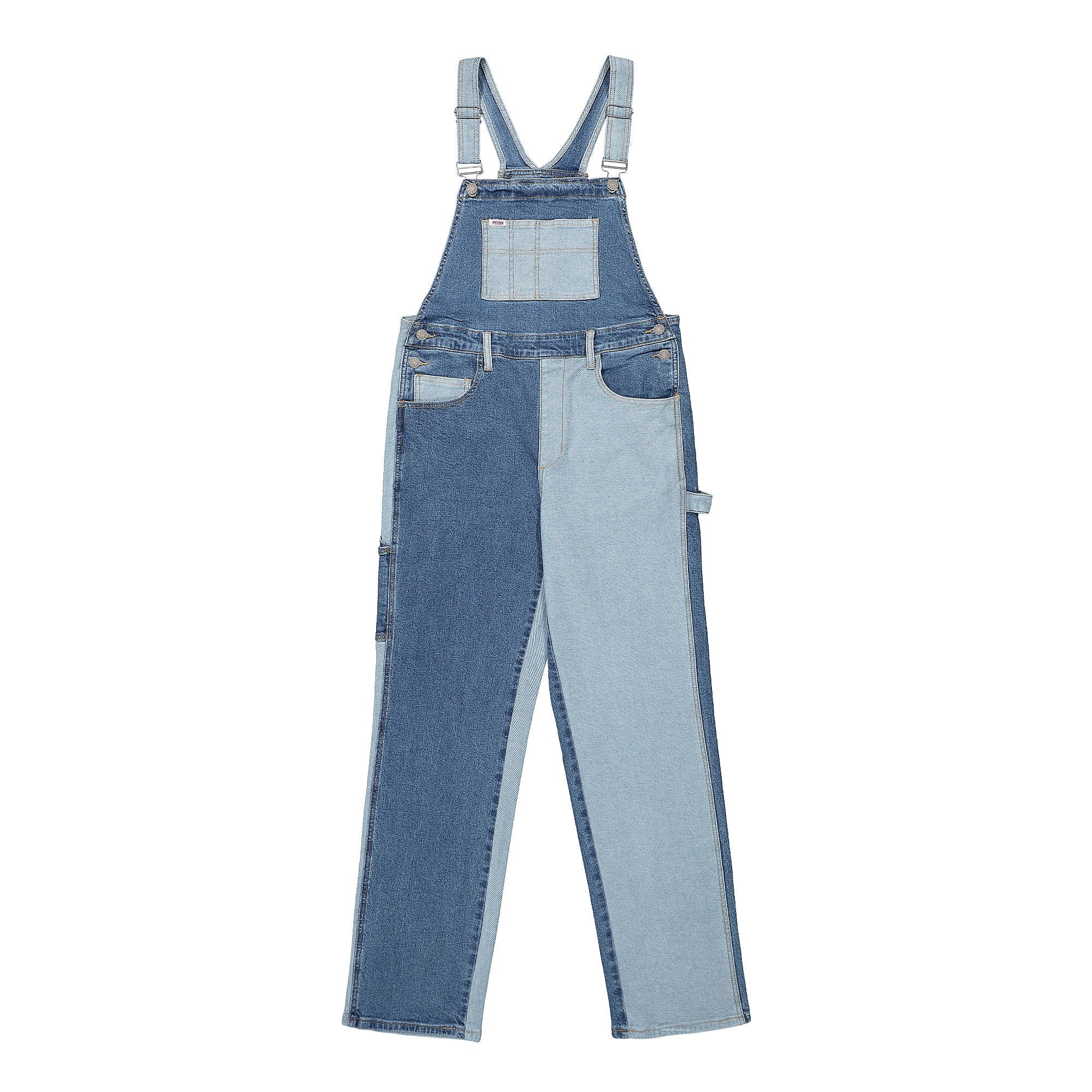 GUESS Originals Wmns Go Colorblock Overalls Go Ally Wash Overalls W2BA02D4ON2-F7QW | Overkill