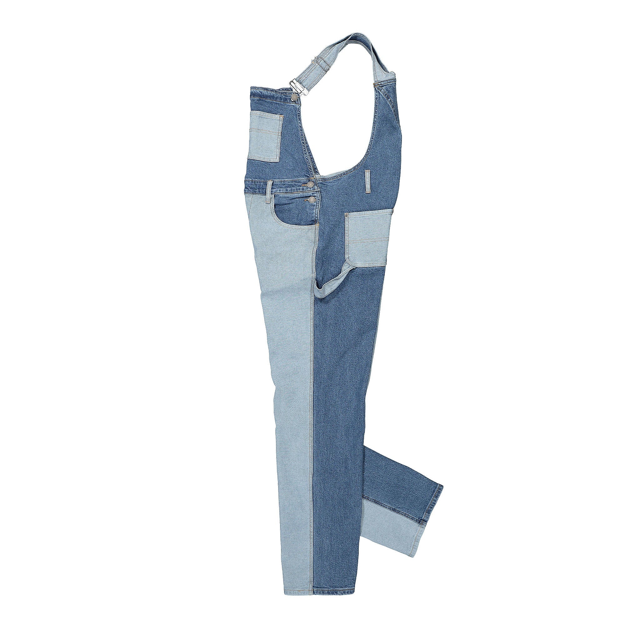 GUESS Originals Wmns Go Colorblock Overalls Go Ally Wash Overalls Close-up | Overkill