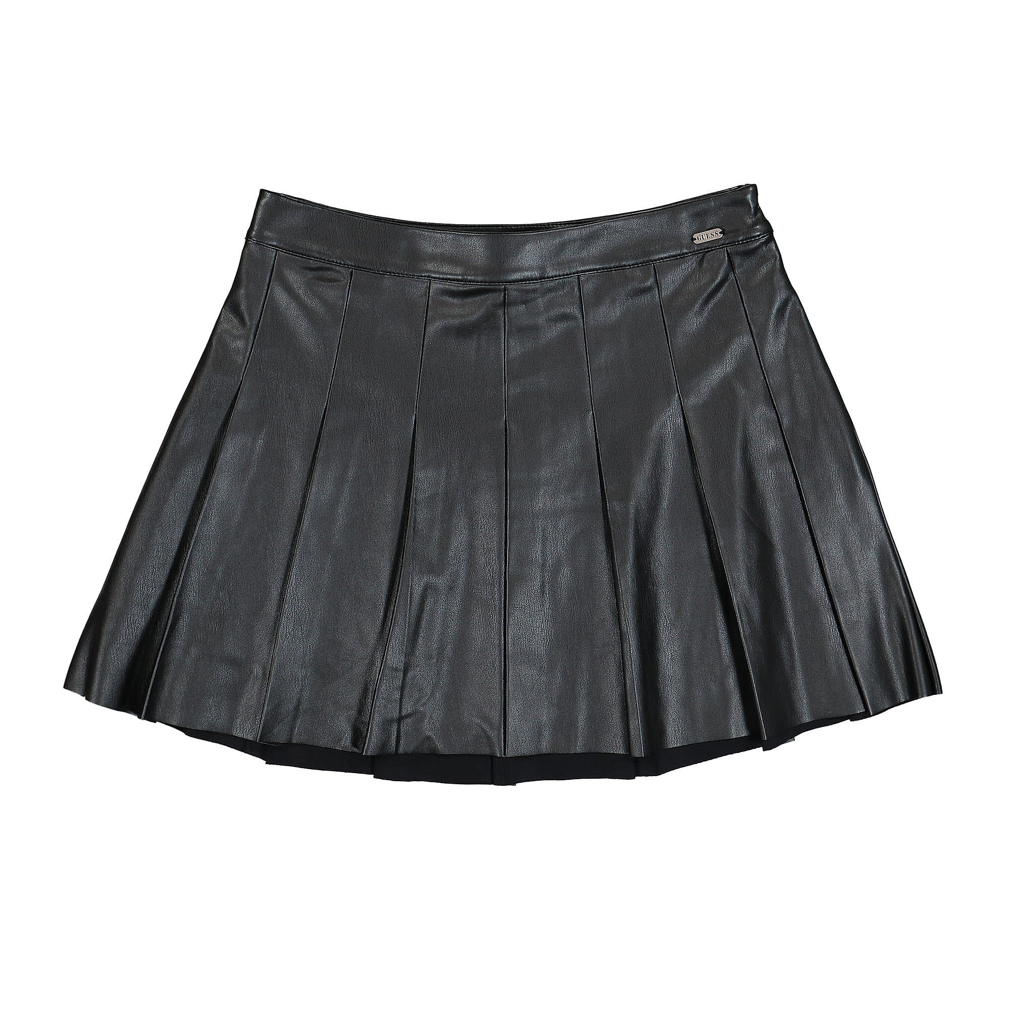 GUESS Originals Wmns Go Josi Pu Leather Skirt Jet Black Skirts W2BD05K8S30-JTMU | Overkill