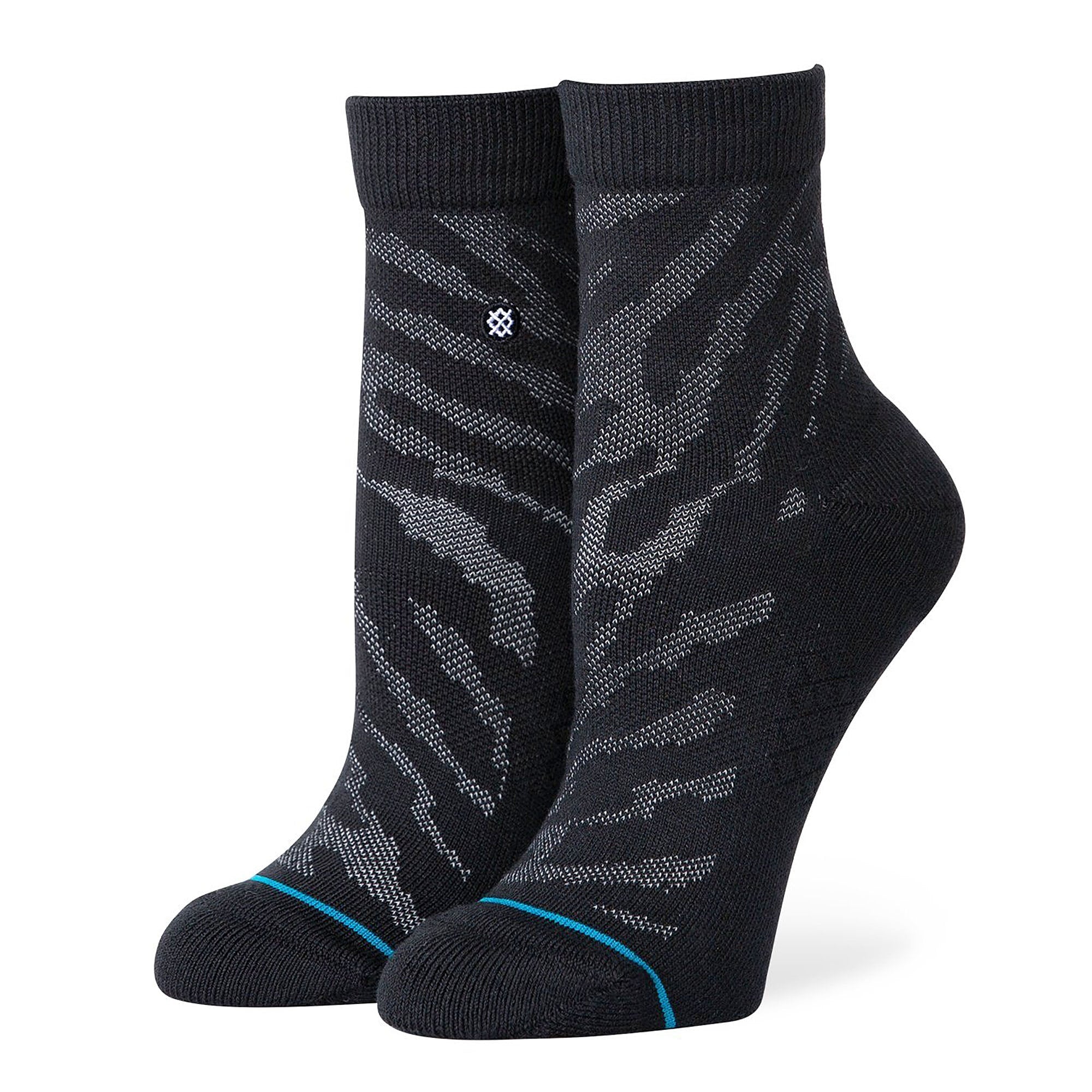 Stance Wmns Eldrick QTR Socks Black Socks W326A20ELD-BLK | Overkill