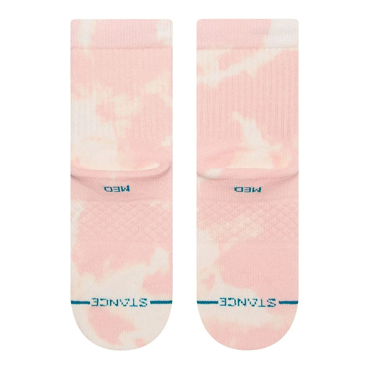 Stance Wmns Relevant QTR Socks Pink Socks Close-up | Overkill
