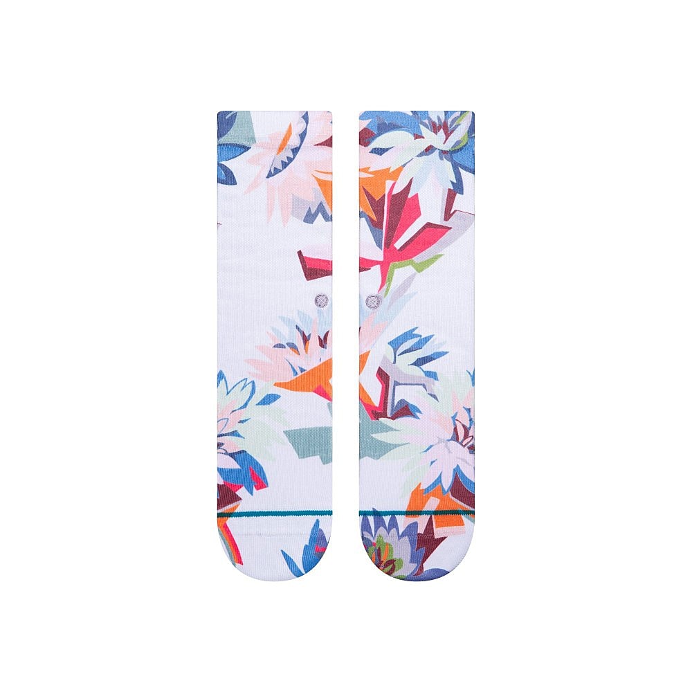 Stance Wmns Consistent Crew Socks White Socks Material | Overkill