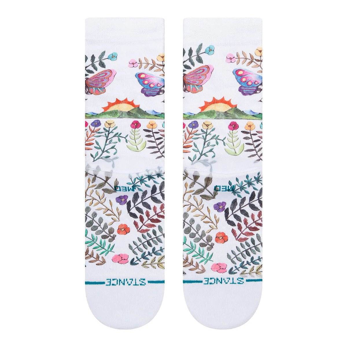 Stance Wmns The Garden Of Growth Socks White Socks Close-up | Overkill
