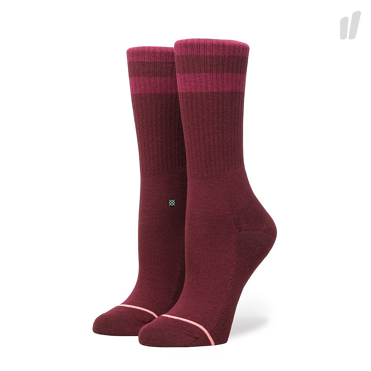 Stance Wmns Uncommon Classic Crew Socks Wine Socks W556A17UCC-WIN | Overkill