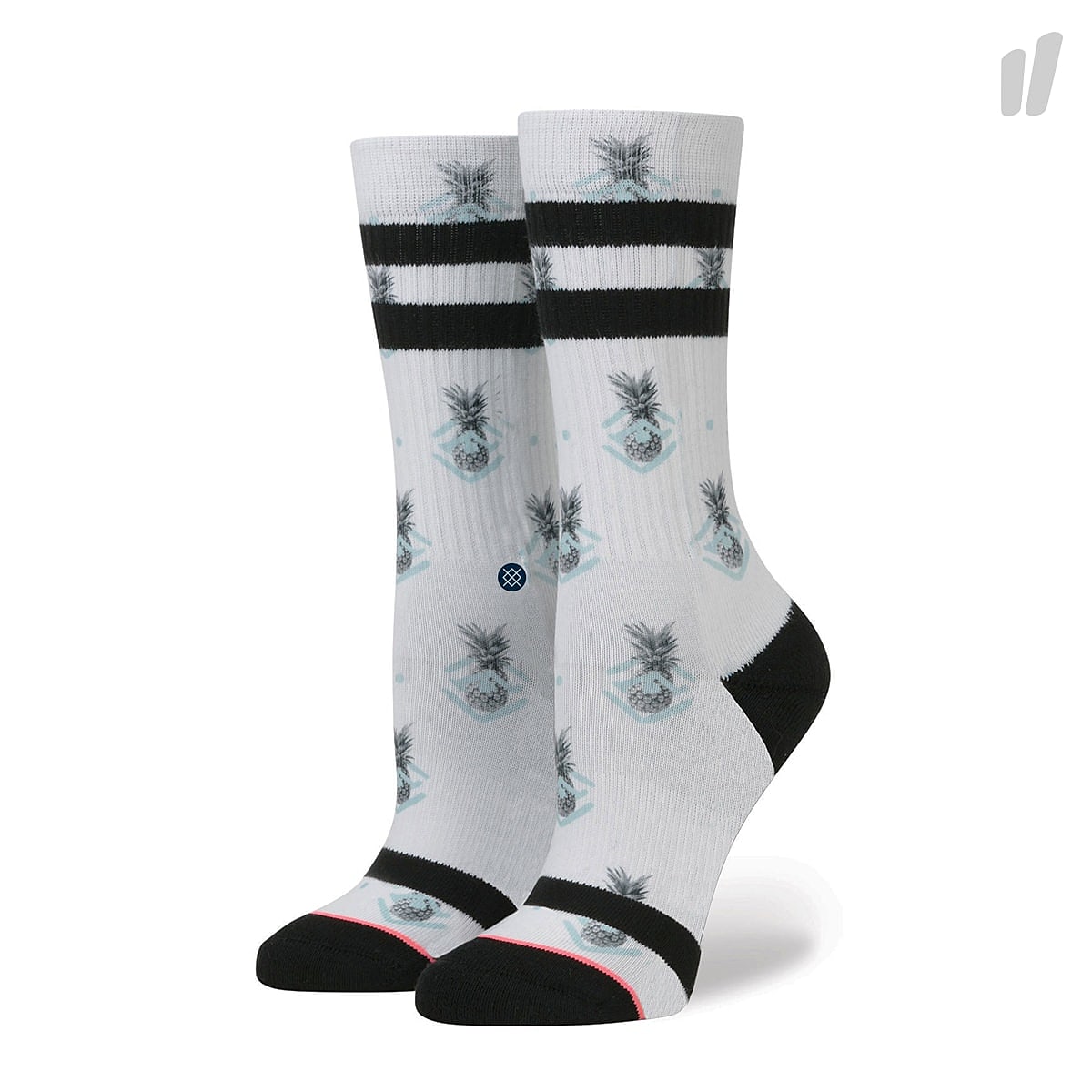 Stance Wmns Polka Pineapple Socks White Socks W556B16POL-WHT | Overkill