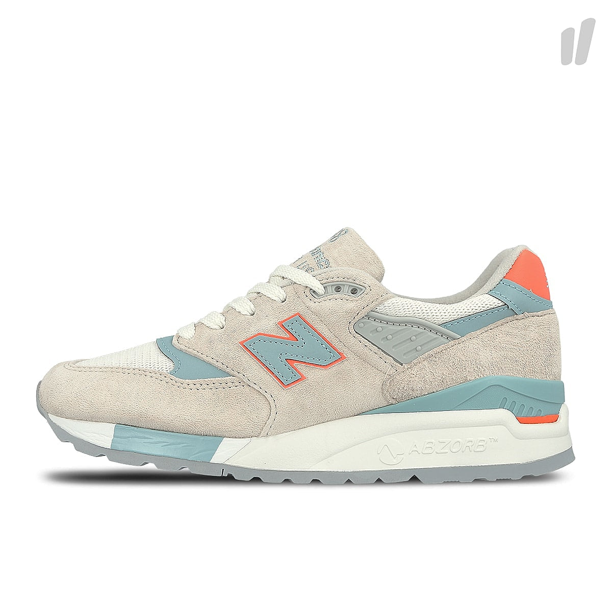 New Balance w 998 chs Sea Salt Sneakers 572971-50-3 | Overkill
