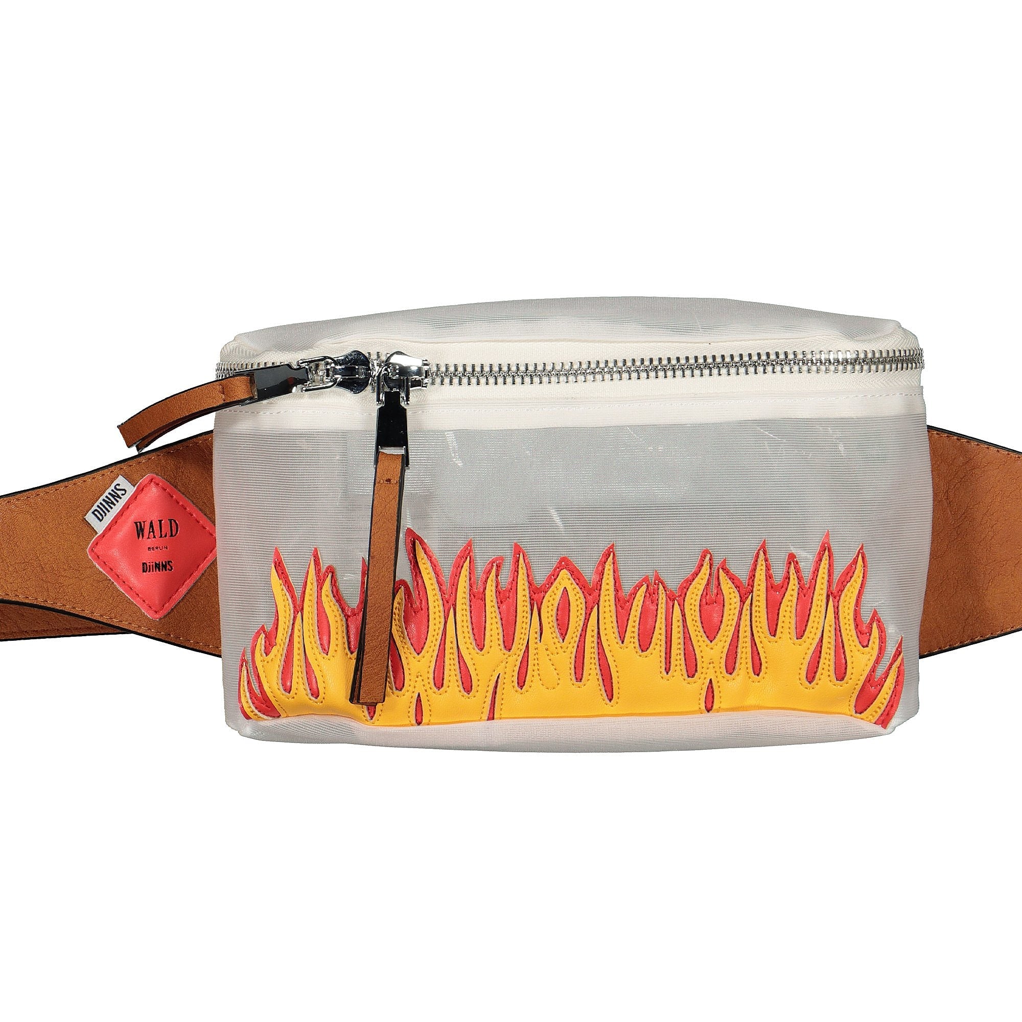 Djinn´s WALD x Djinn´s HipBag Transparent / Flames Hip & Waist Bags | Overkill