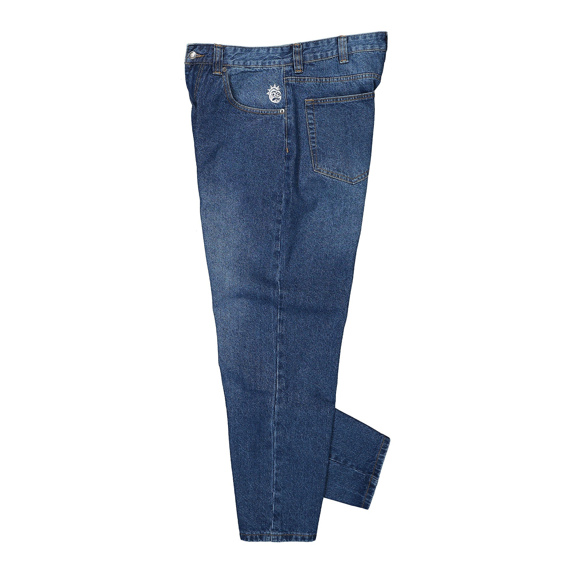 Wasted Paris Casper Exit Pant Indigo Blue Jeans Close-up | Overkill