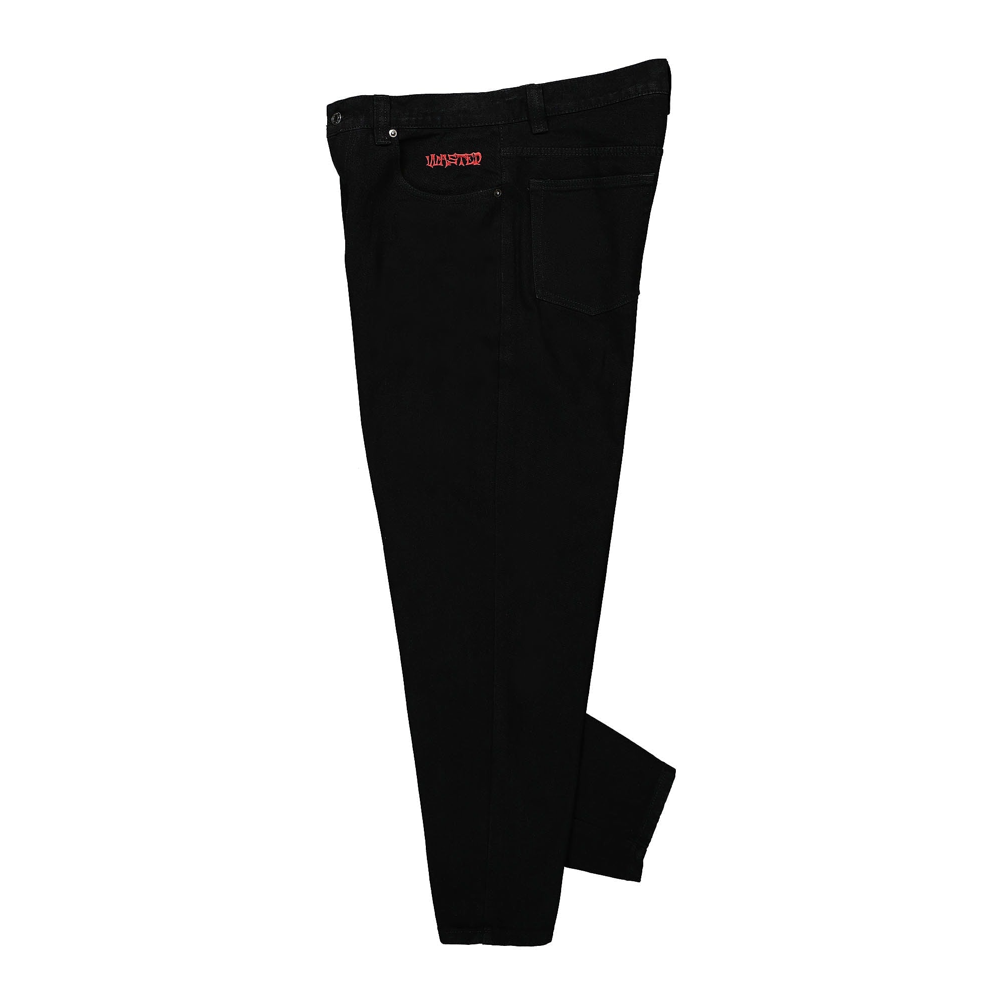 Wasted Paris Casper Method Pant Black Casual Pants Close-up | Overkill