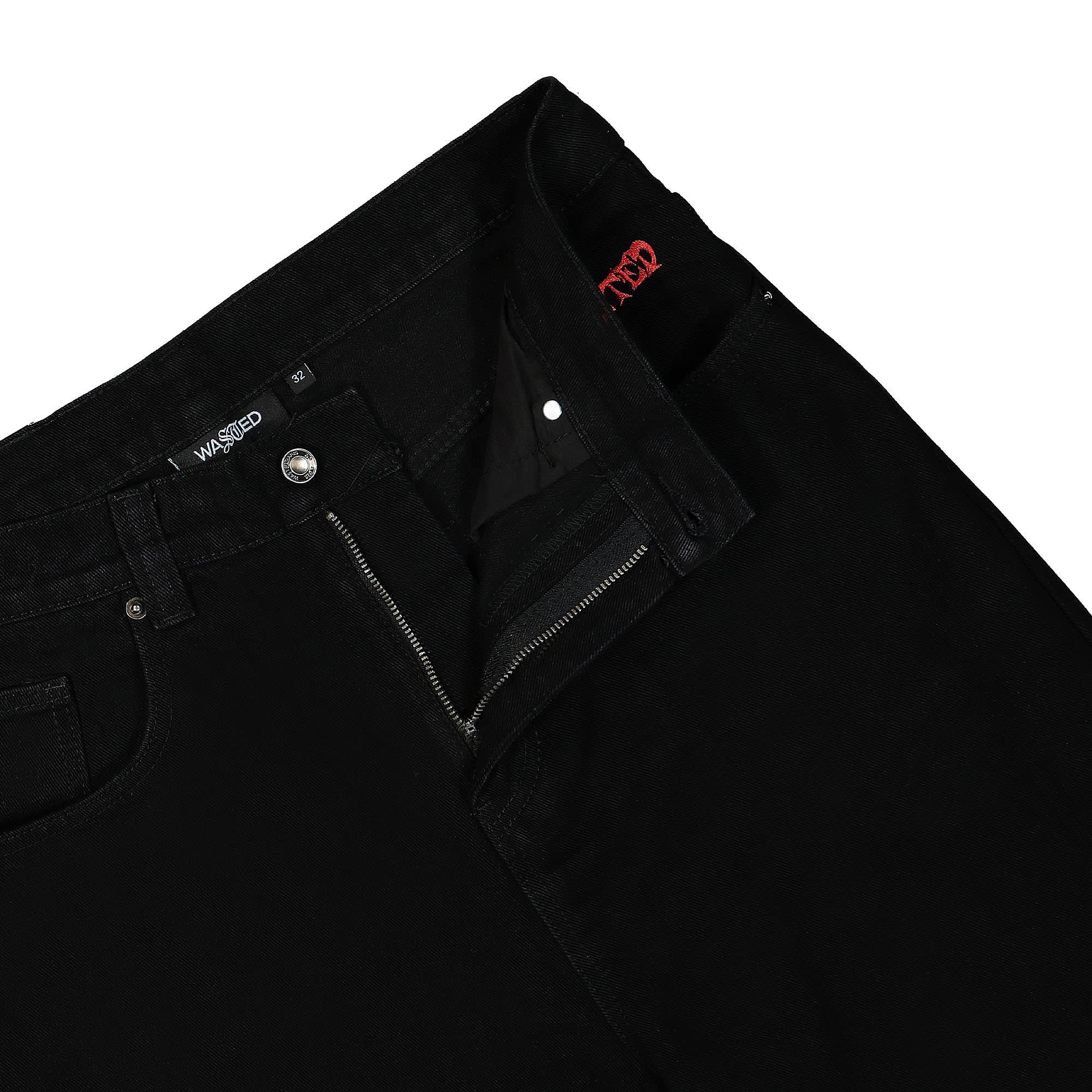 Wasted Paris Casper Method Pant Black Casual Pants Detailfoto | Overkill