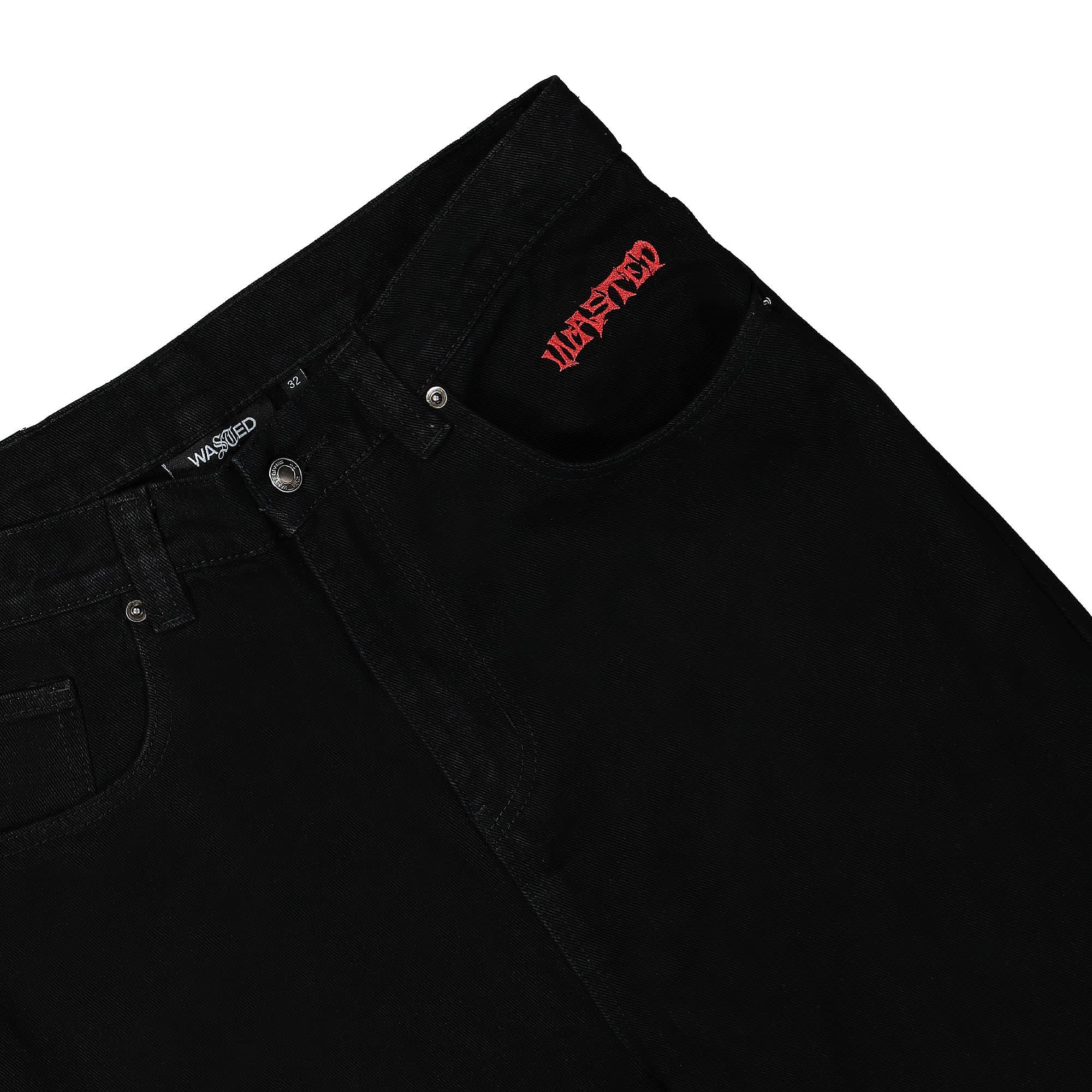 Wasted Paris Casper Method Pant Black Casual Pants Detail view 1 | Overkill