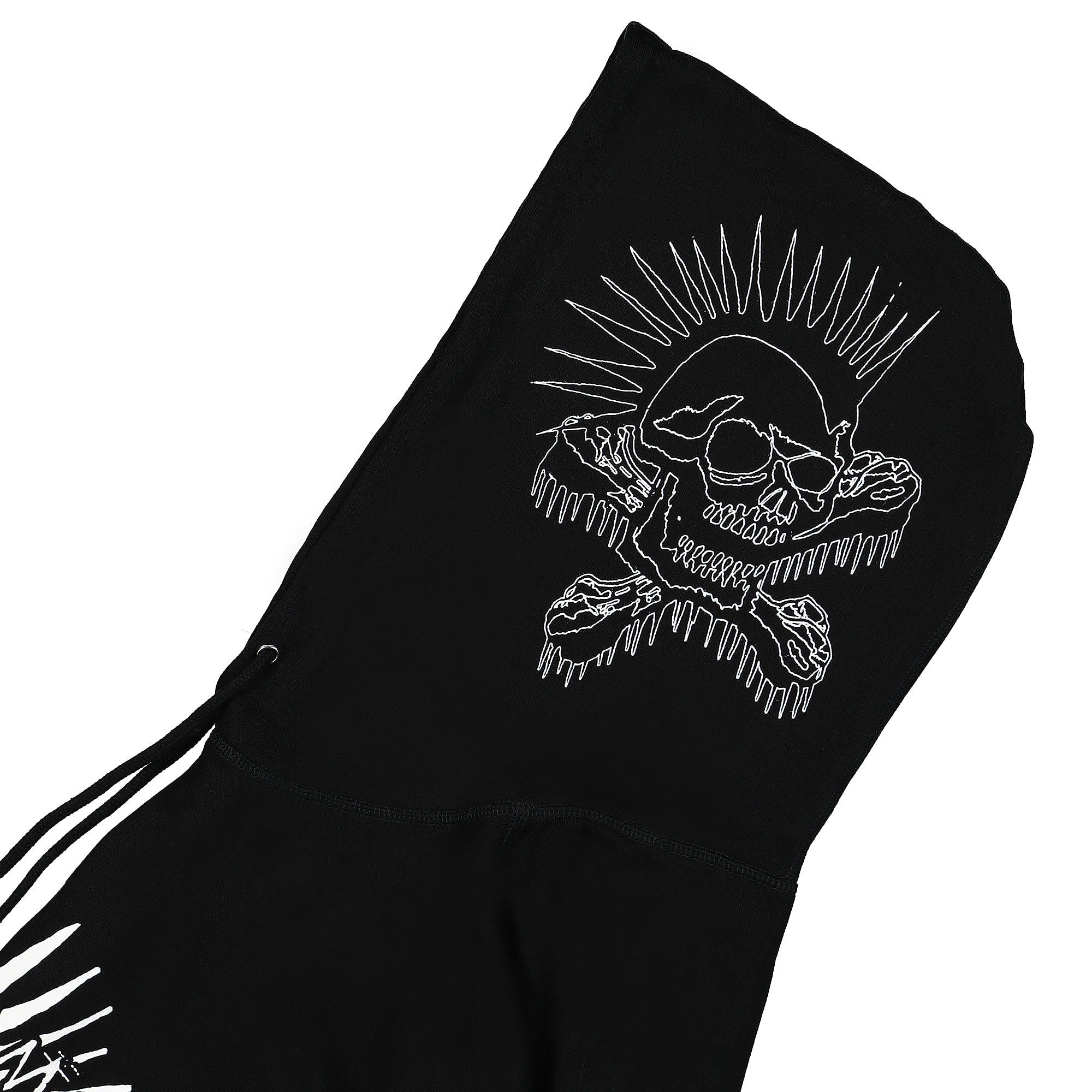 Wasted Paris Side Pocket Exit Hoodie Black Hoodies Detail view 1 | Overkill