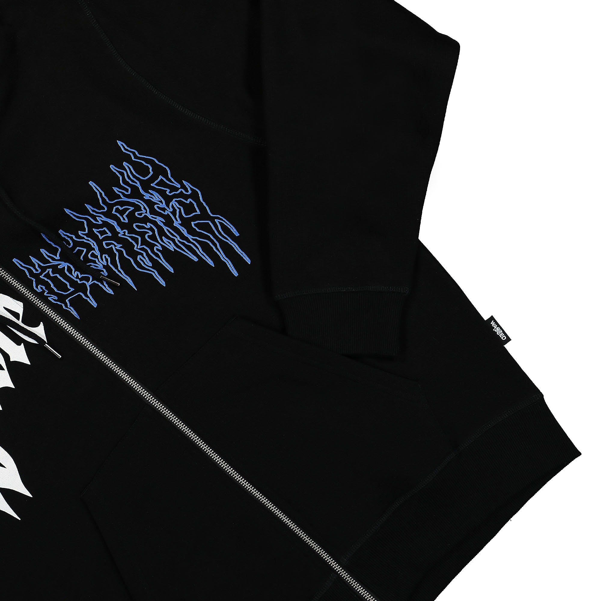 Wasted Paris Dark Pitcher Zip-Hoodie Black Hoodies Detailfoto | Overkill