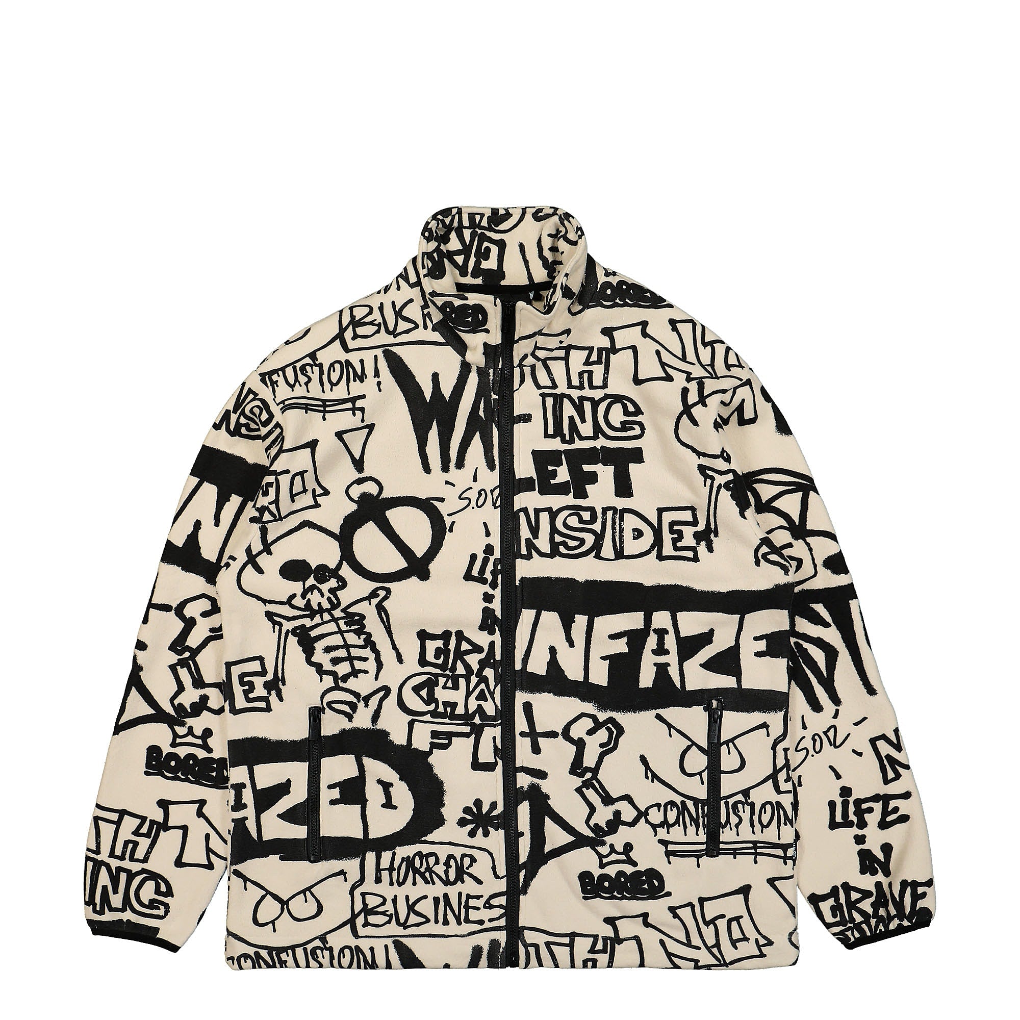 Wasted Paris Grave Polar Jacket Fog White Jackets WPGPJ | Overkill