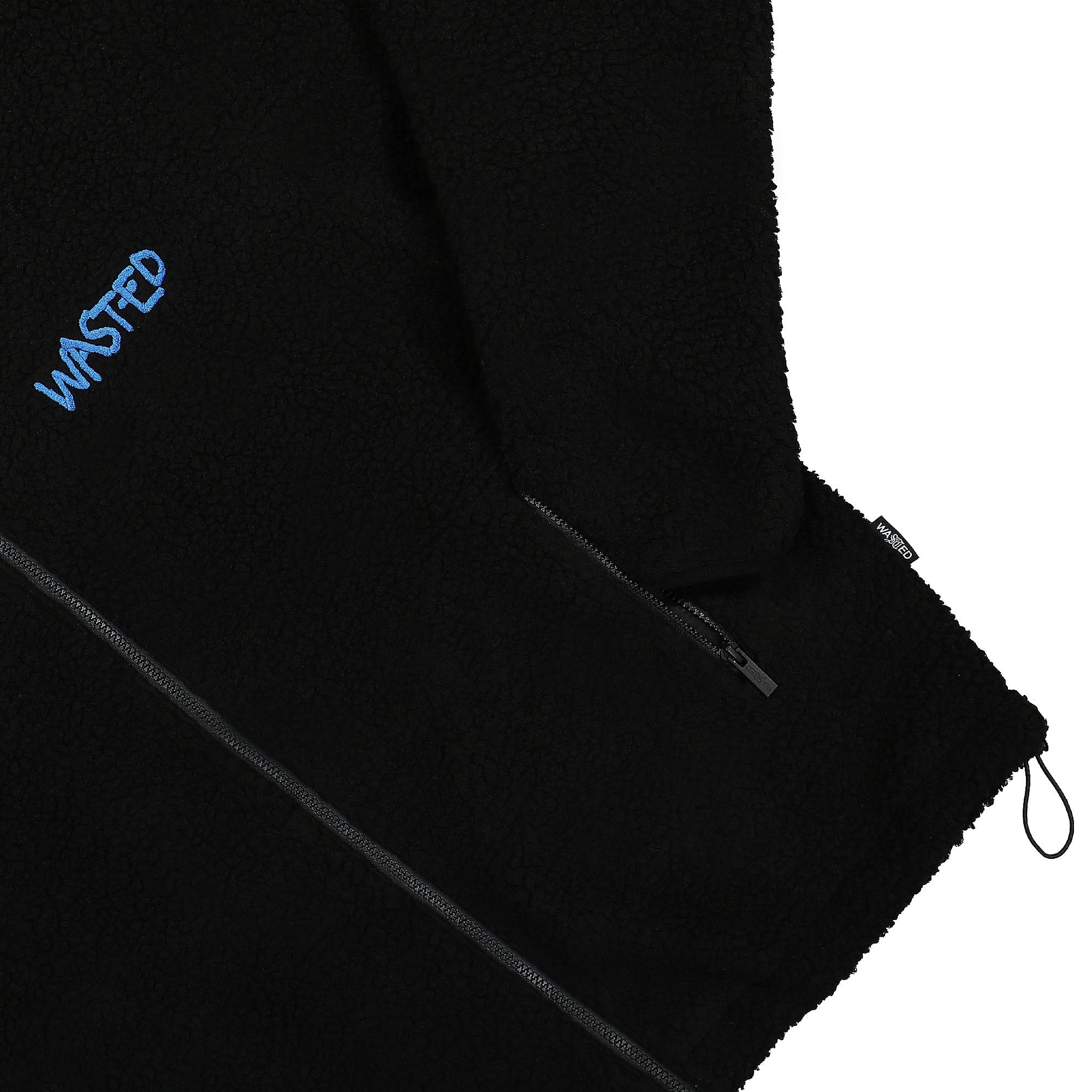 Wasted Paris Pierce Sherpa Jacket Black Jackets Detailfoto | Overkill