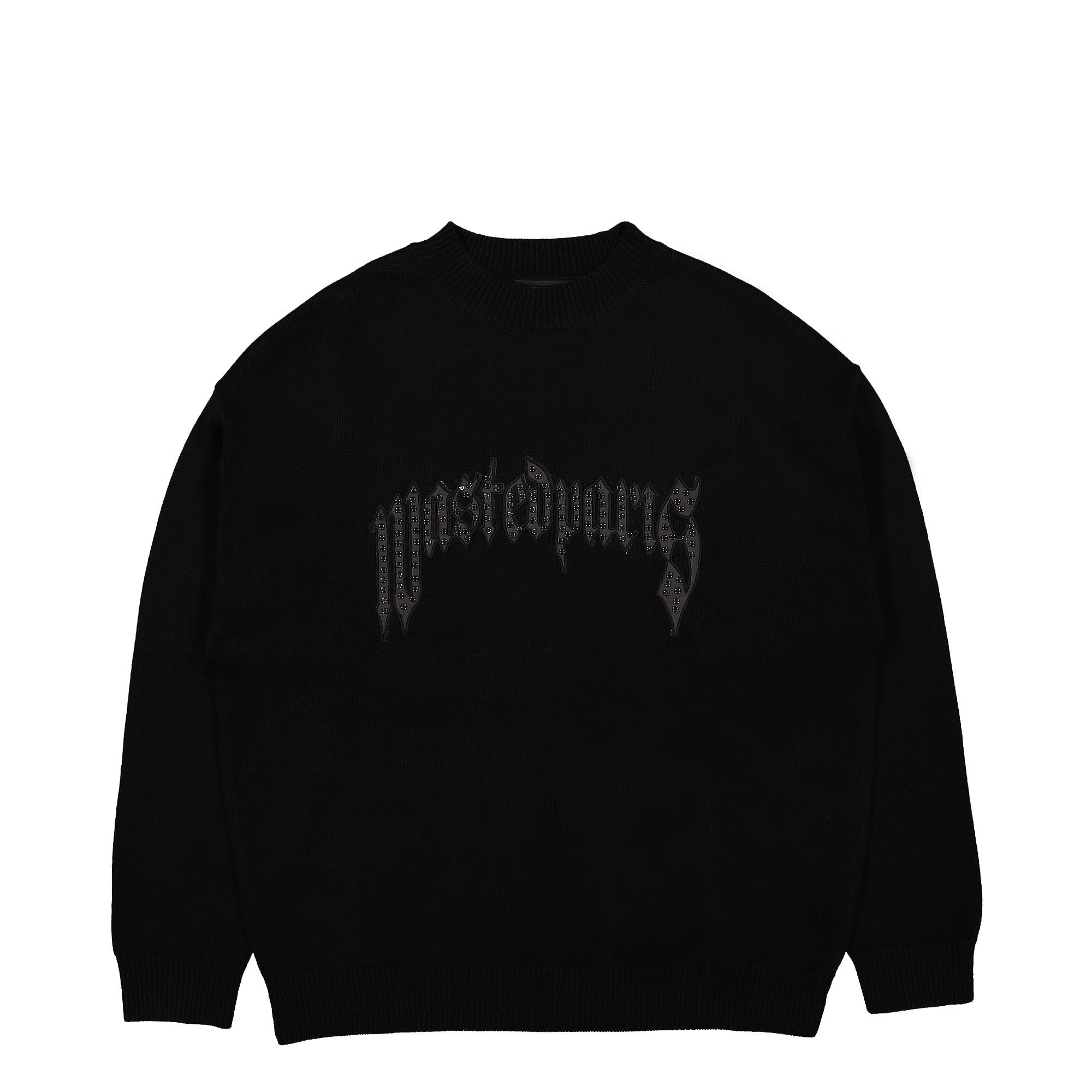 Wasted Paris Iron Pitcher Sweater Black Sweatshirts WPIPS | Overkill