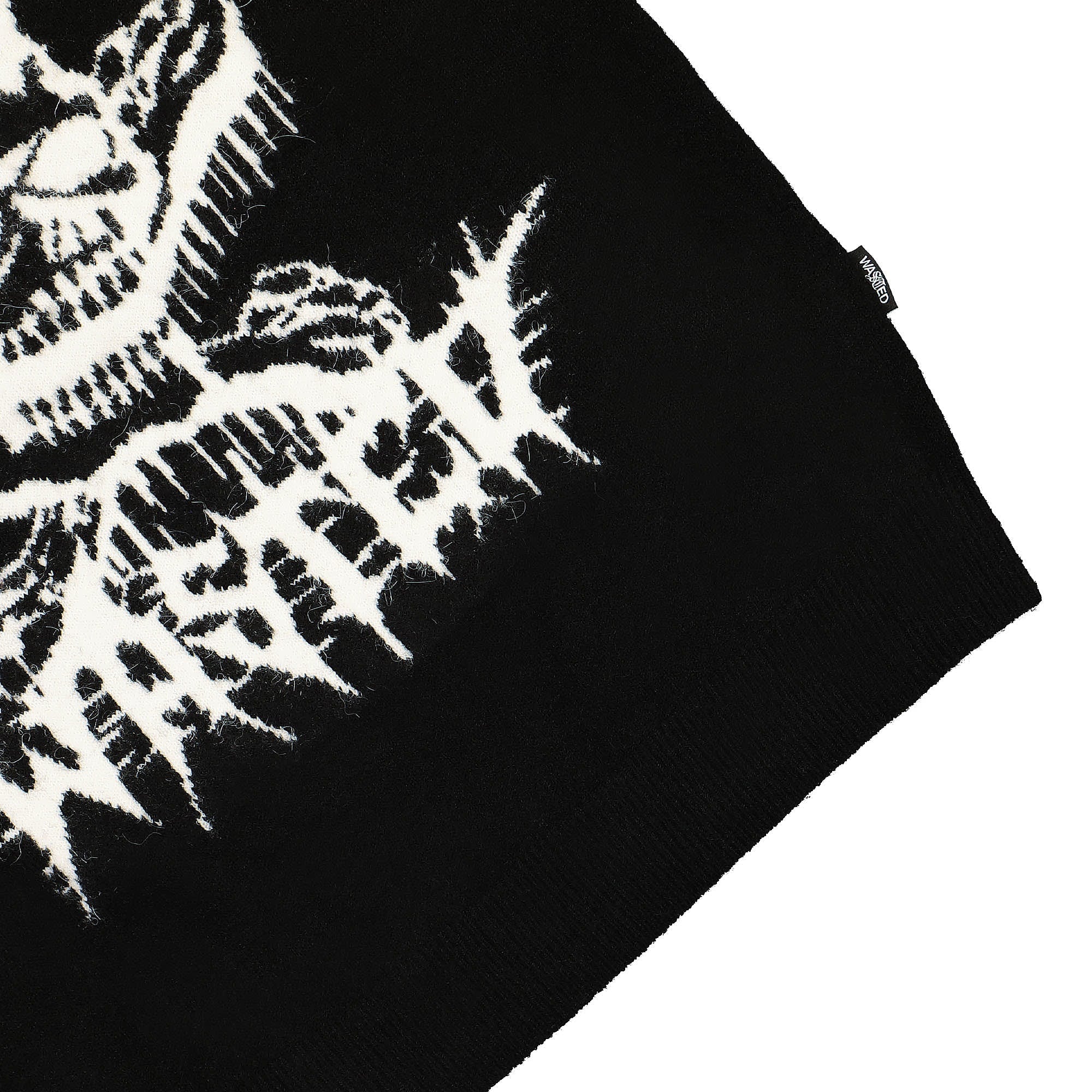 Wasted Paris Mohair Exit Sweater Black Sweatshirts Detailfoto | Overkill