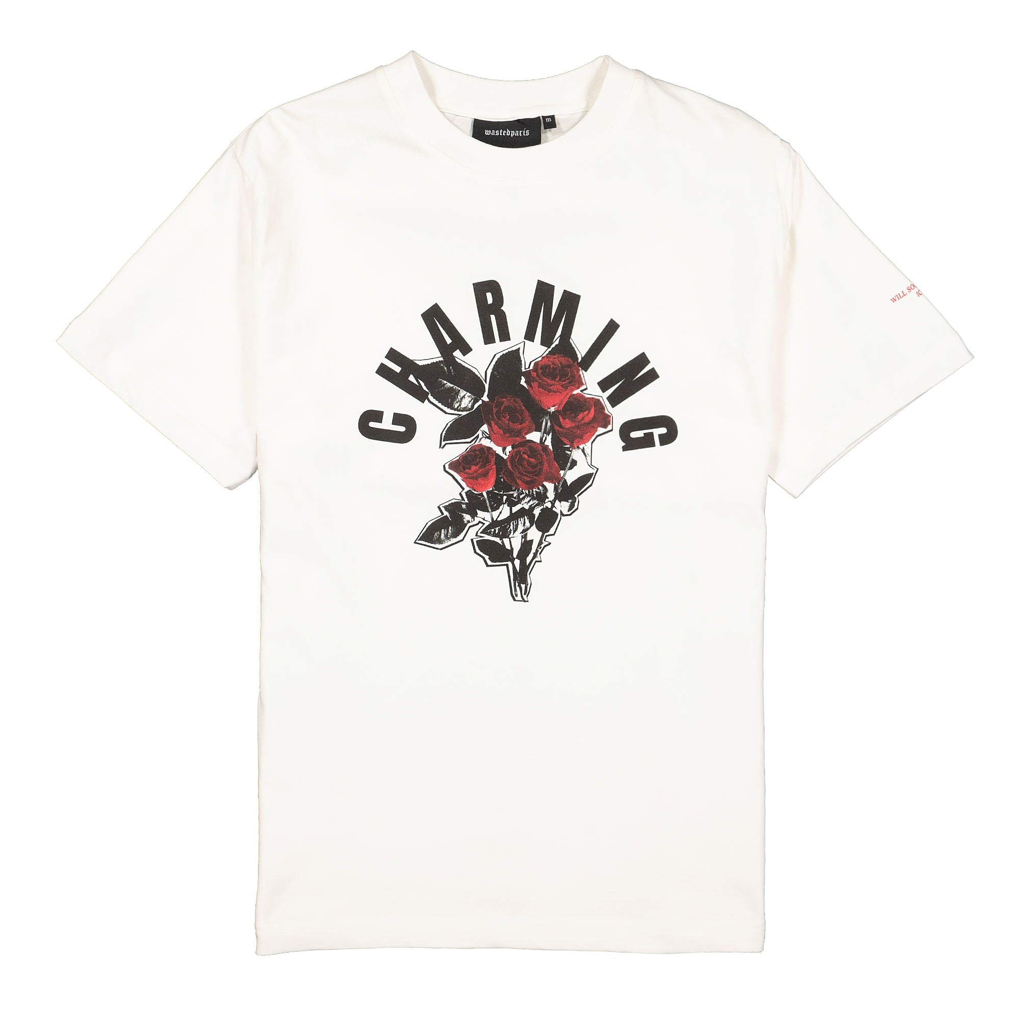 Wasted Paris Charming T-Shirt Ivory T-Shirts | Overkill