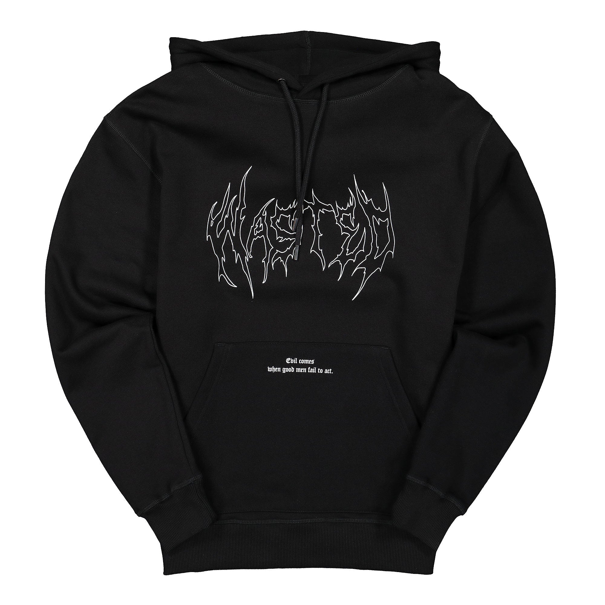 Wasted Paris War is Hell Hoodie Black Hoodies | Overkill