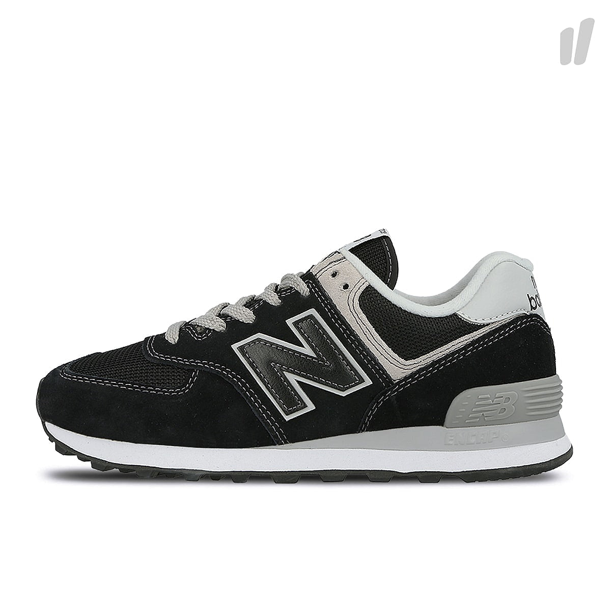 New Balance wl 574 eb Black Sneakers 616361-50-8 | Overkill