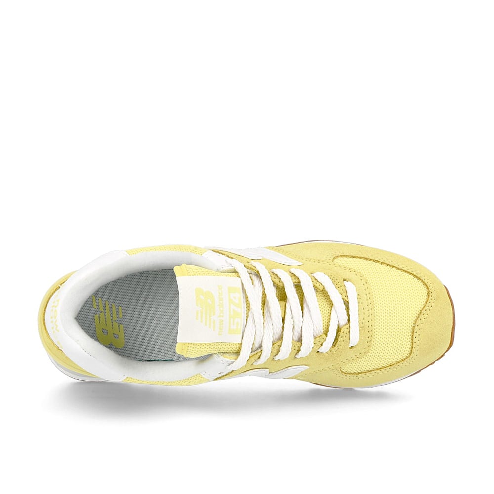 New Balance wl 574 pk2 Yellow-White Sneakers Detailfoto | Overkill