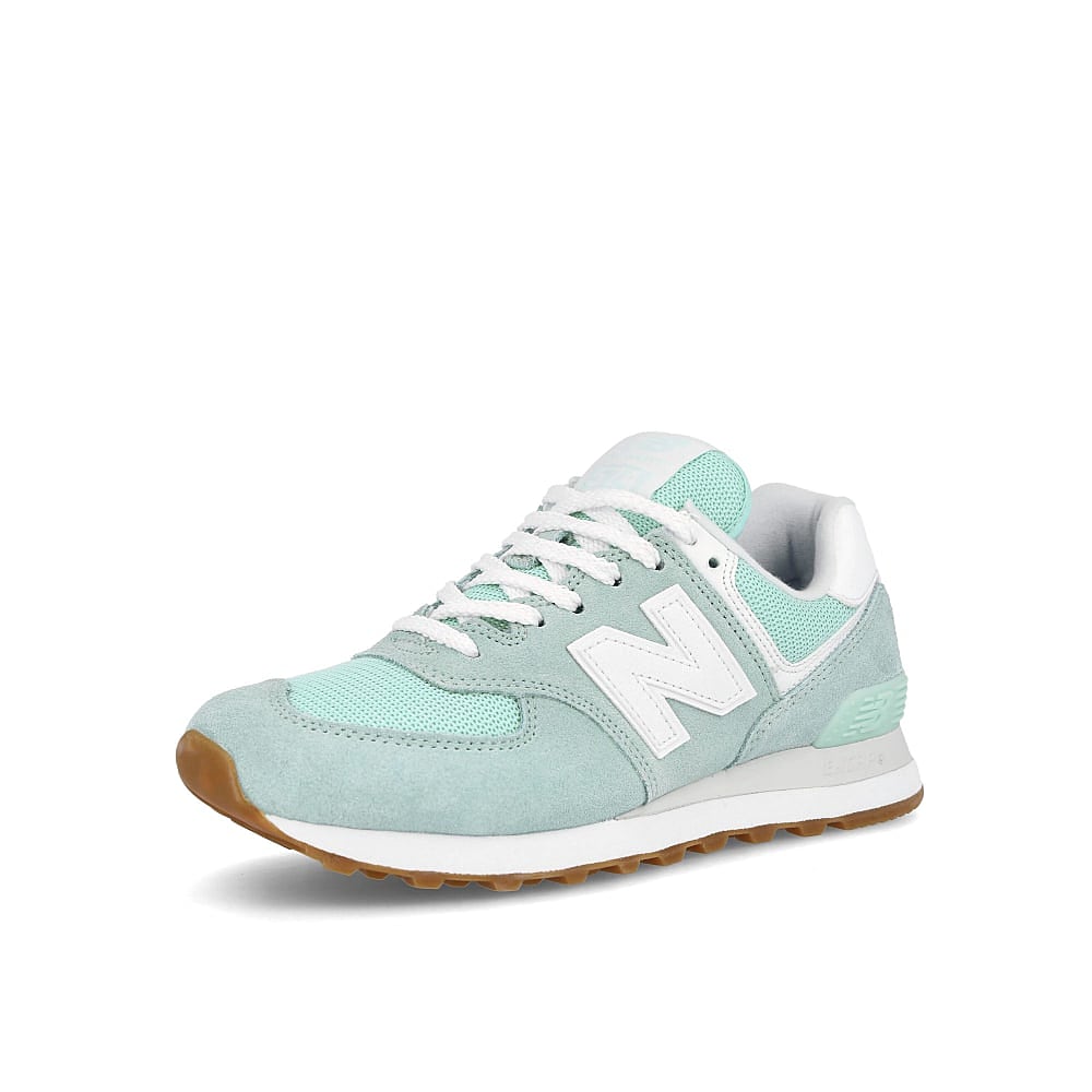 New Balance wl 574 ps2 Mint Sneakers Close Up | Overkill