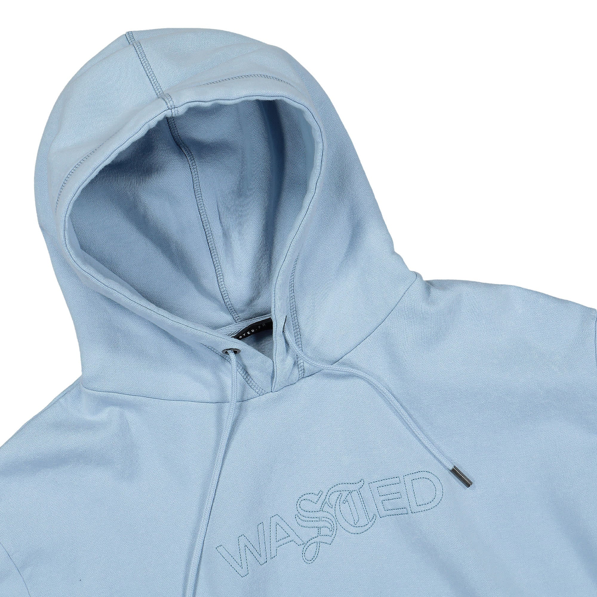 Wasted Paris Wmns Chill Hoodie Faded Air Blue Hoodies Close-up | Overkill