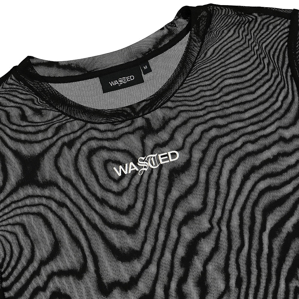 Wasted Paris Kaia Mesh Tee Black T-Shirts Detailfoto | Overkill