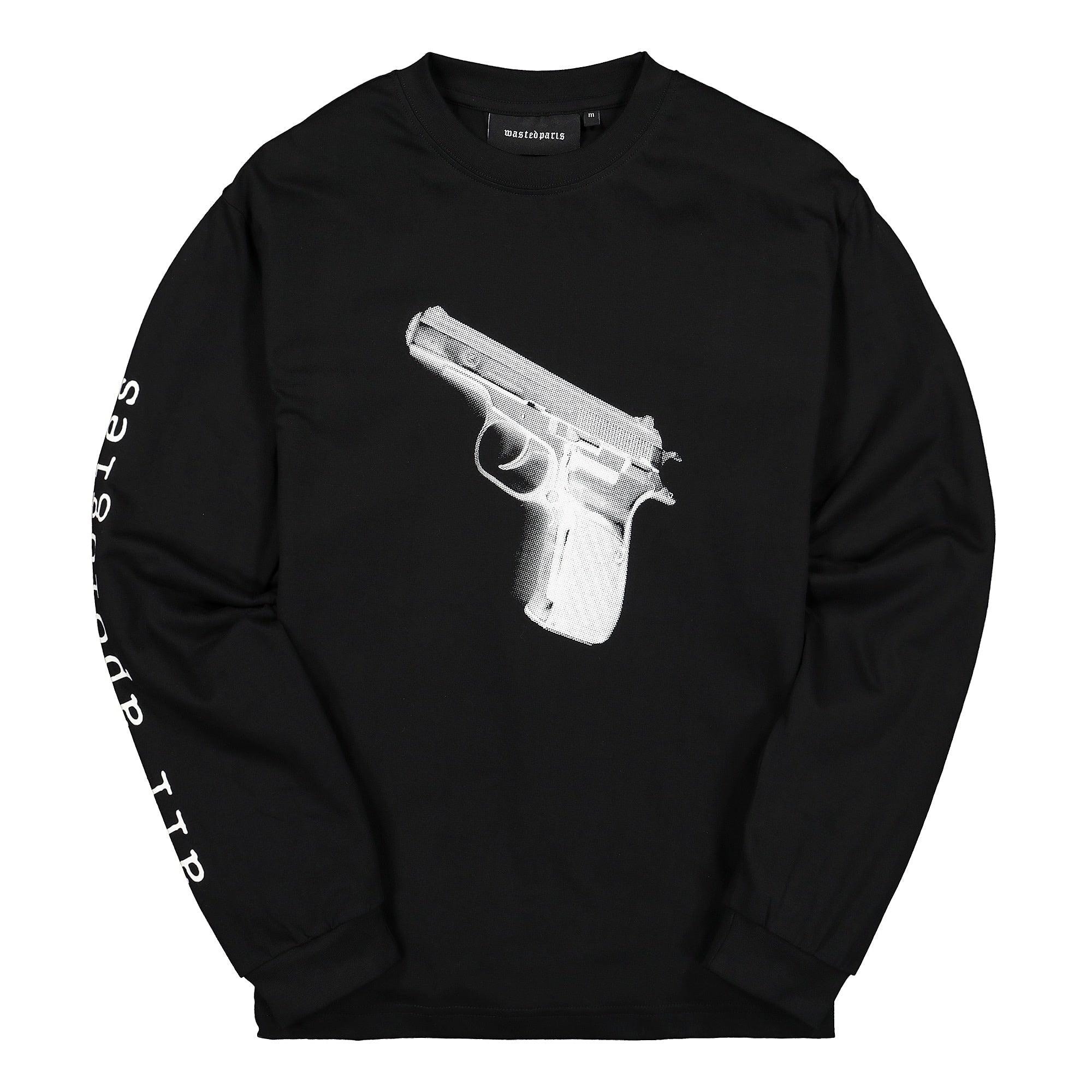 Wasted Paris Apologies Longsleeve Tee Black Longsleeves | Overkill