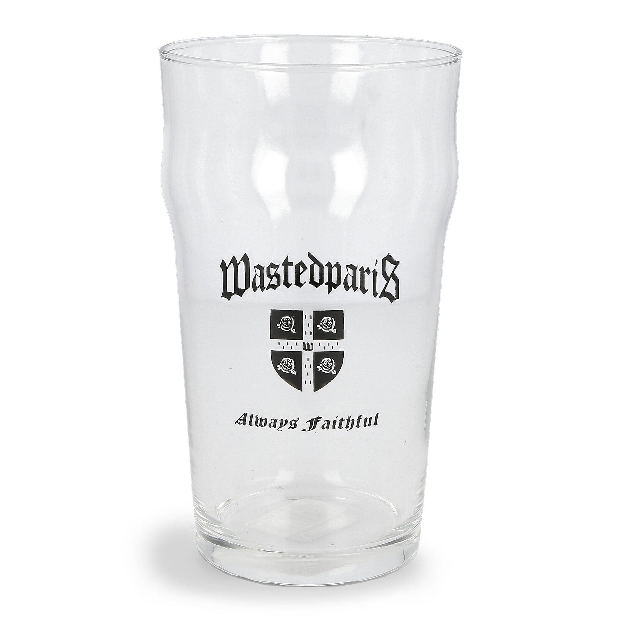 Wasted Paris Pint Glass Always Faithful Glass Transparent Other Home Accessories | Overkill
