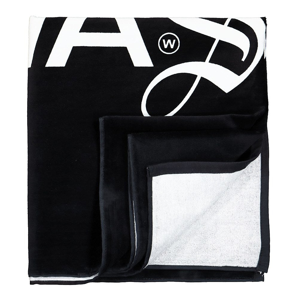 Wasted Paris Beach Signature Towel Black Towels Material | Overkill