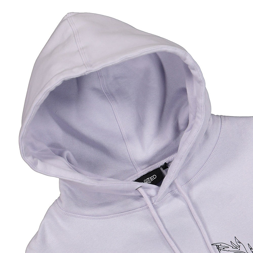 Wasted Paris Columbia Bridge Hoodie Lilac Hoodies Close-up | Overkill