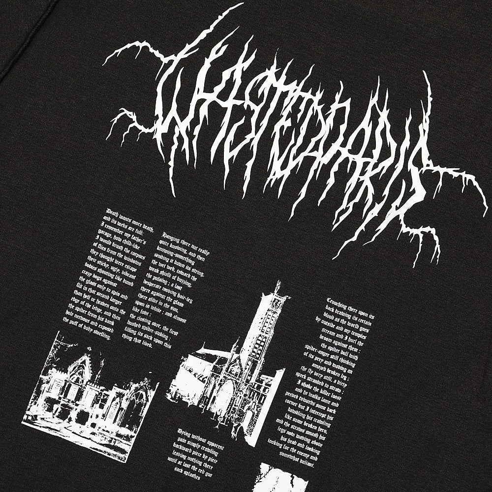 Wasted Paris Cult Faded Tee Black T-Shirts Detailfoto | Overkill
