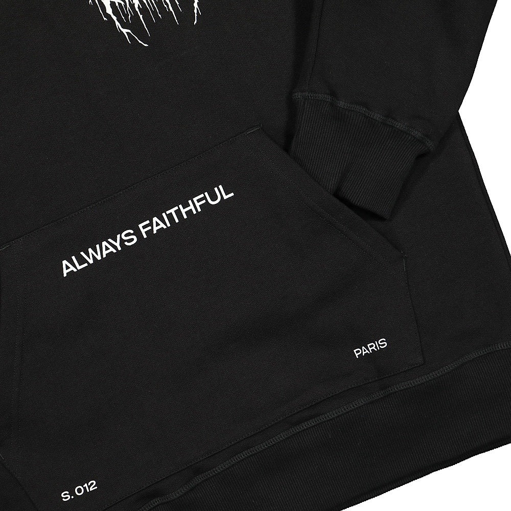 Wasted Paris Cold Streets Hoodie Black Hoodies Detailfoto | Overkill