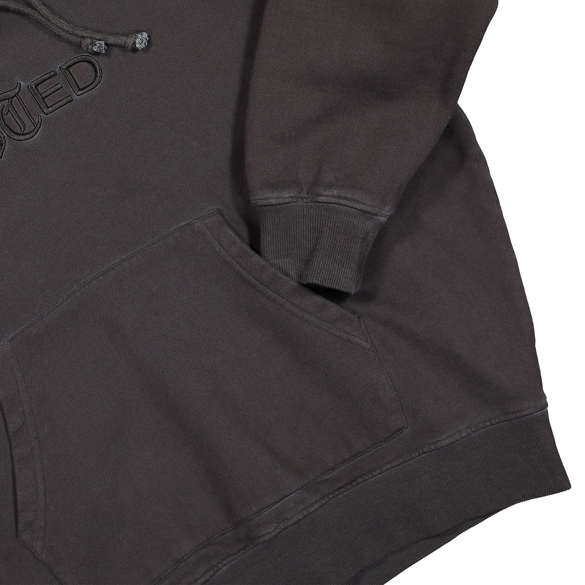 Wasted Paris Chill Signature Hoodie Faded Black Hoodies Detailfoto | Overkill