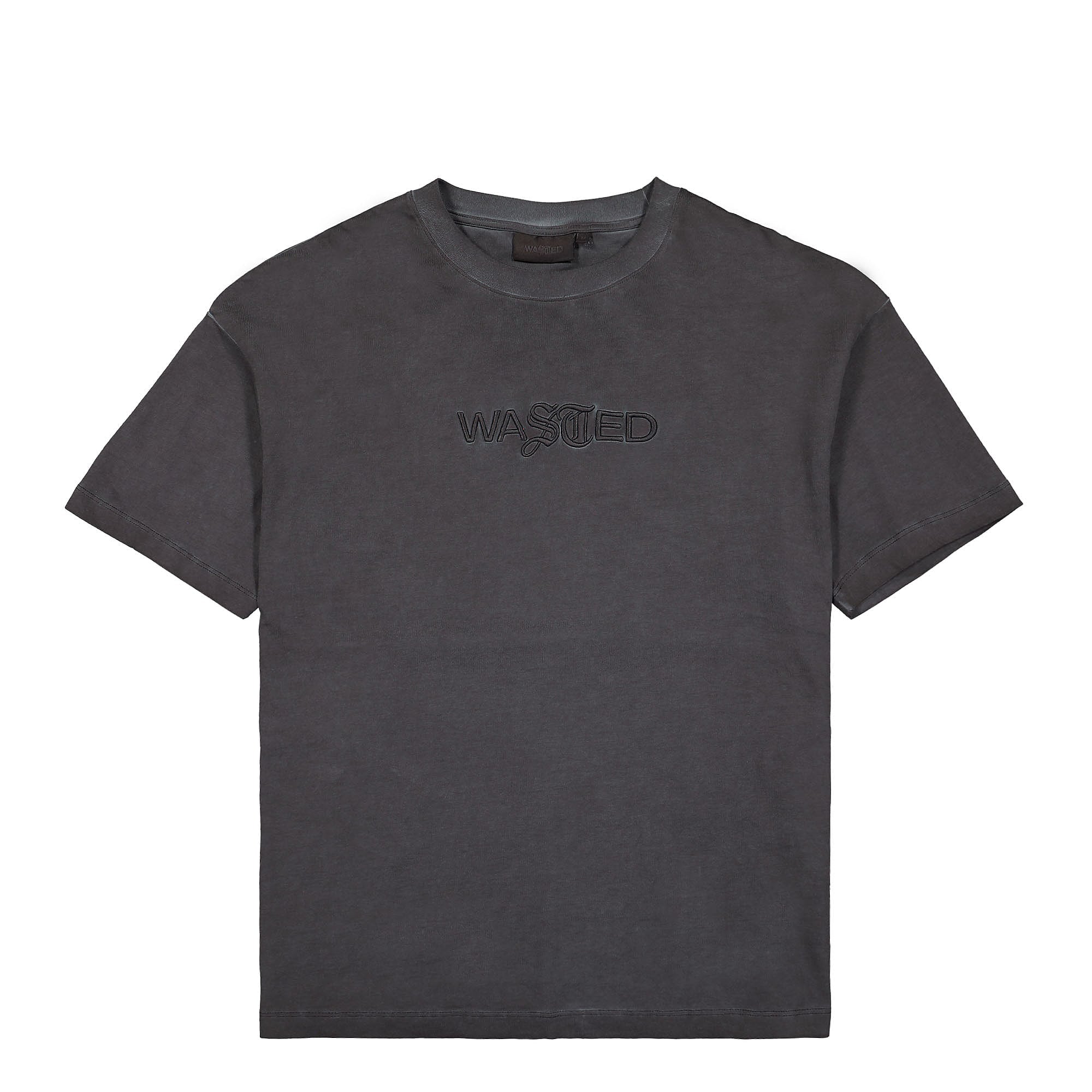 Wasted Paris Chill Signature T-Shirt Faded Black T-Shirts WPCSTS | Overkill