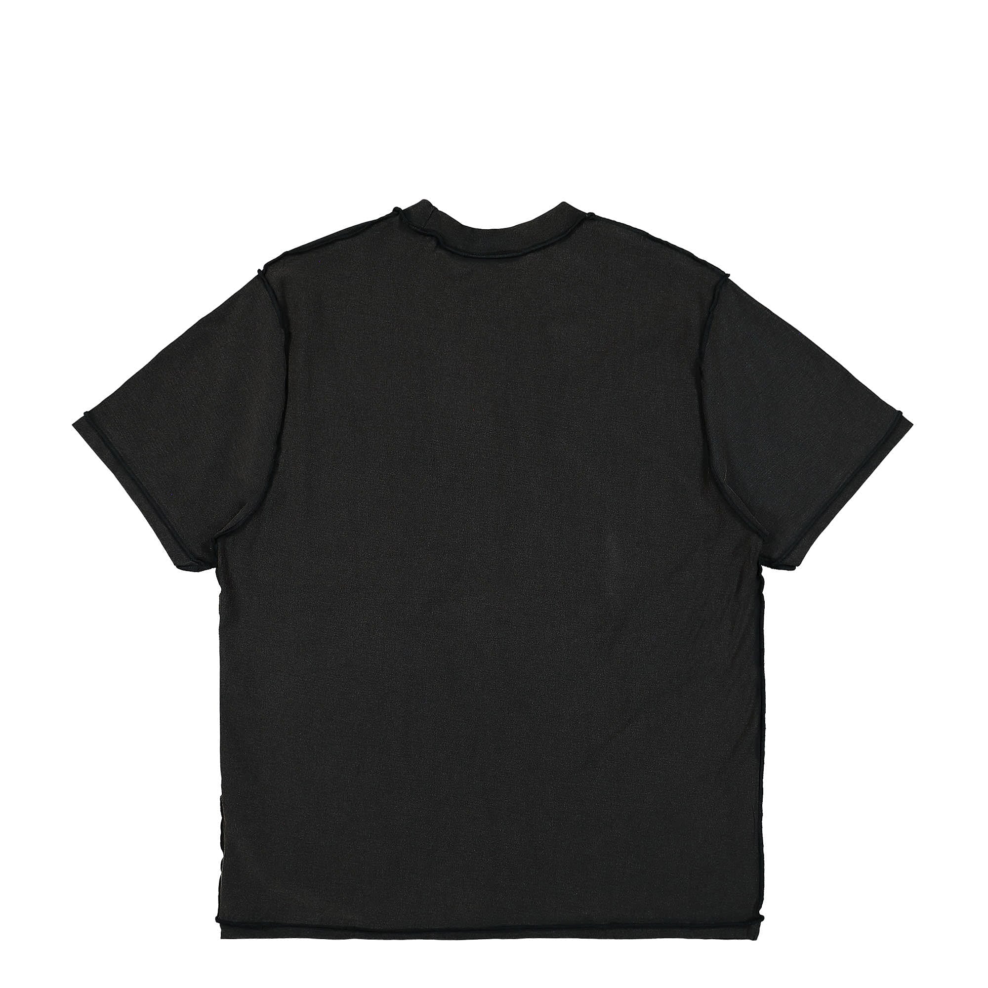 Wasted Paris Corps Upside Down T-Shirt Faded Black T-Shirts Material | Overkill